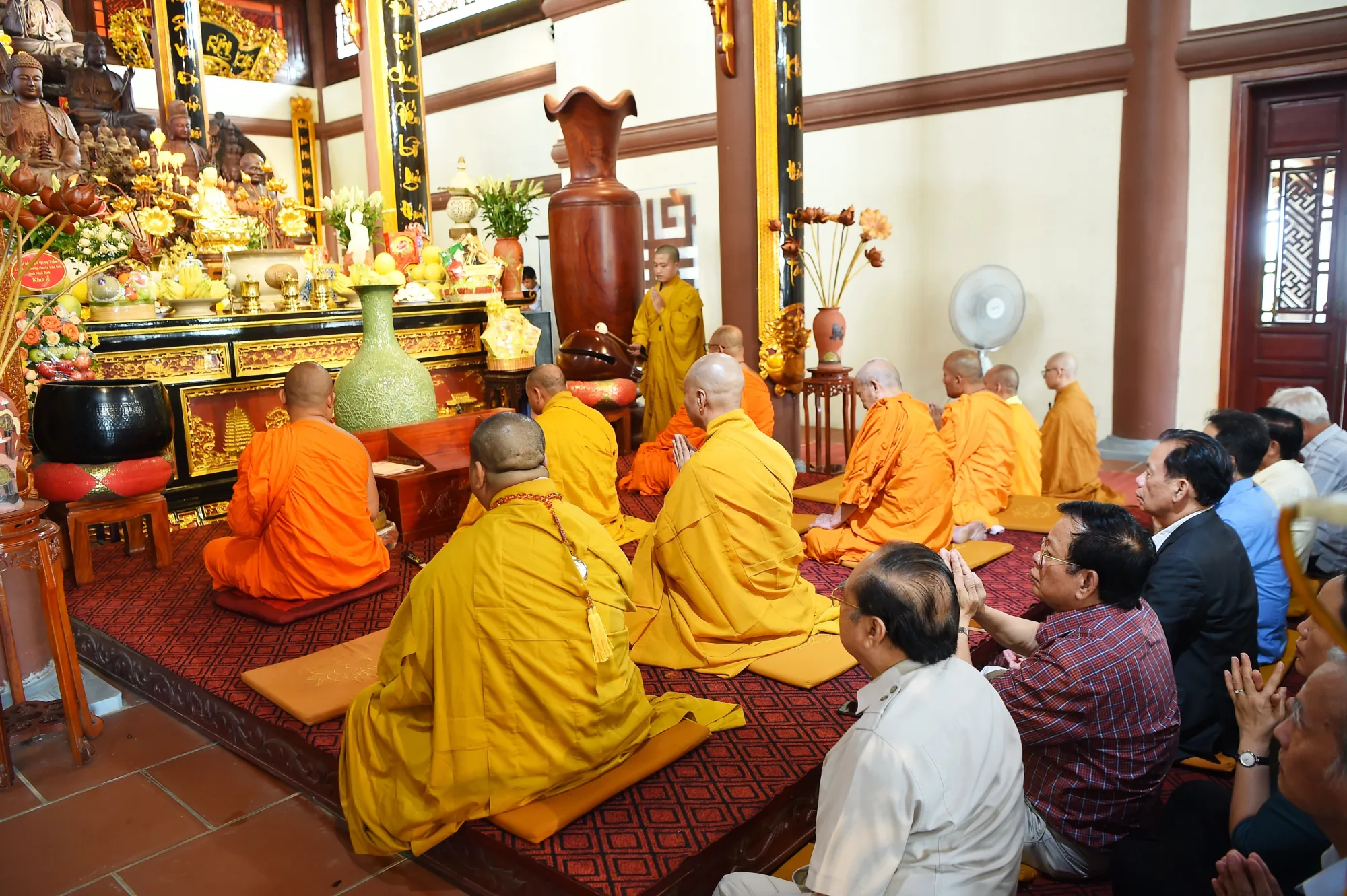 Đại Tuệ, Nghệ an - Lễ gia trì cúng Phật cầu Quốc thái Dân an