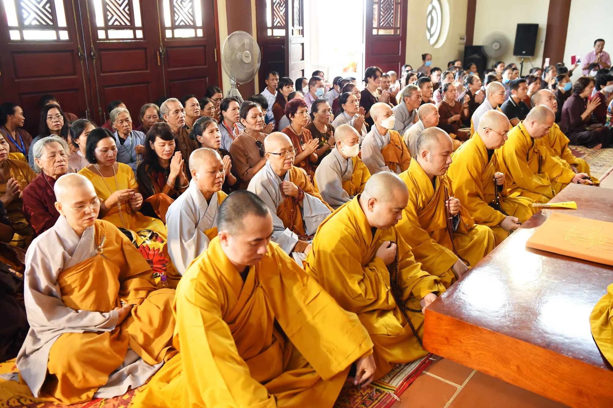 Đại Tuệ, Nghệ an - Lễ gia trì cúng Phật cầu Quốc thái Dân an