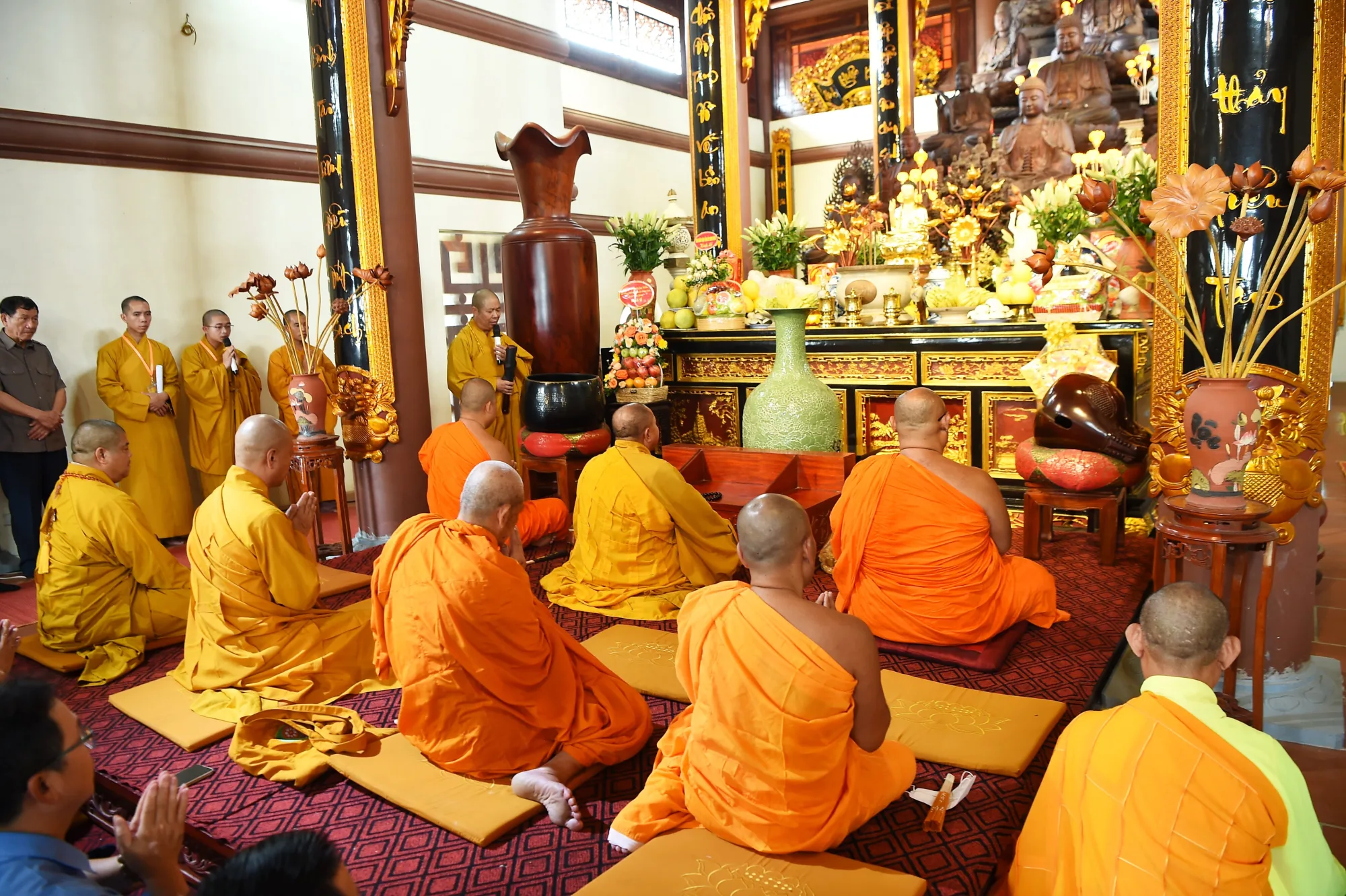 Đại Tuệ, Nghệ an - Lễ gia trì cúng Phật cầu Quốc thái Dân an