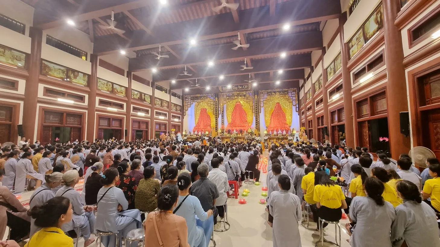 (Vinh, Nghệ an) - Lễ động thổ xây dựng Tam quan và khánh thành Đại hùng Bảo điện Chùa Diệc - Tùng Lâm Cổ Diệc.