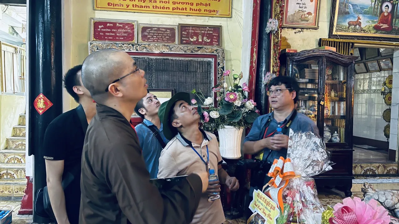 Đồng Nai - Đoàn khảo sát Kiến trúc Phật giáo VN : 3 trong 5 chùa diện khảo sát có tuổi trên 300 năm