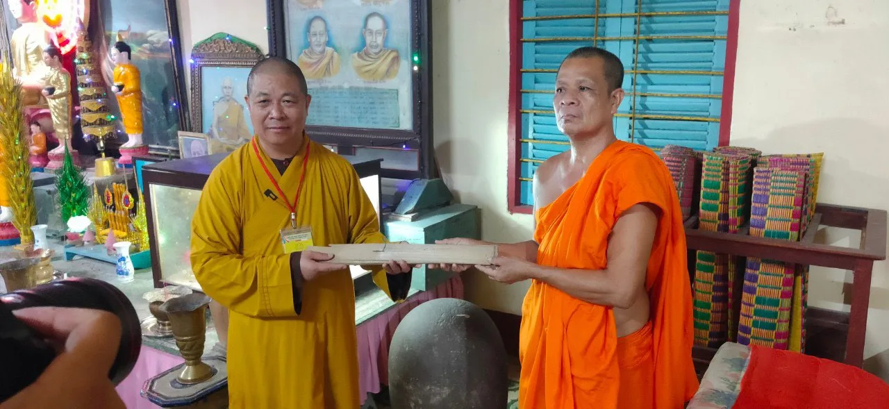 Ngày thứ tư đoàn khảo sát kiến trúc phật giáo : Các ngôi chùa ở hai tỉnh Vĩnh Long và Trà Vinh