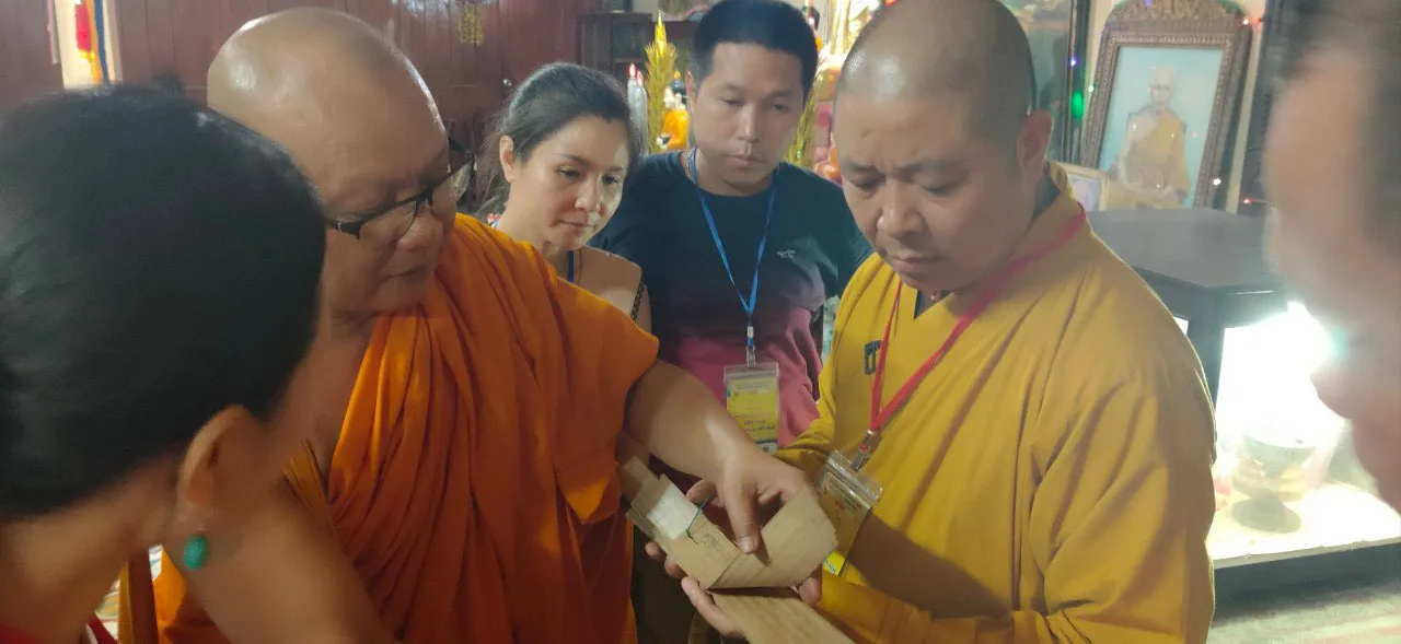 Ngày thứ tư đoàn khảo sát kiến trúc phật giáo : Các ngôi chùa ở hai tỉnh Vĩnh Long và Trà Vinh