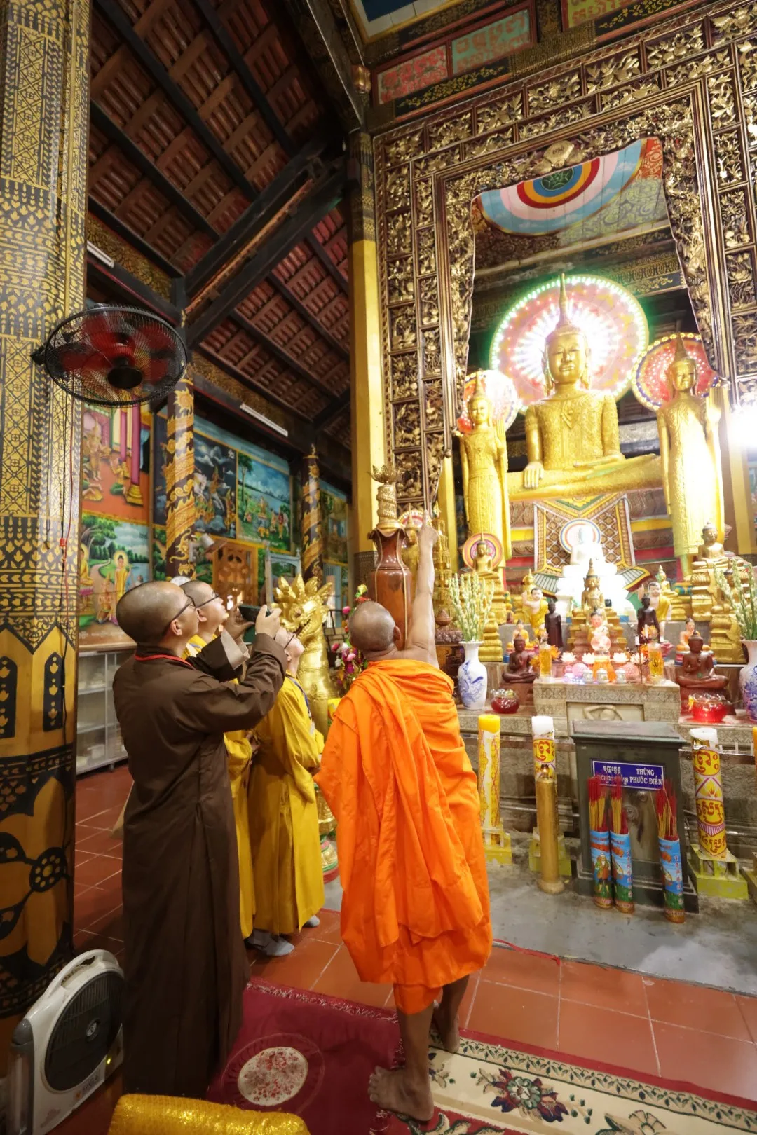 Trà Vinh: Chùa Âng – Ngôi chùa có Kiến trúc Khmer cổ