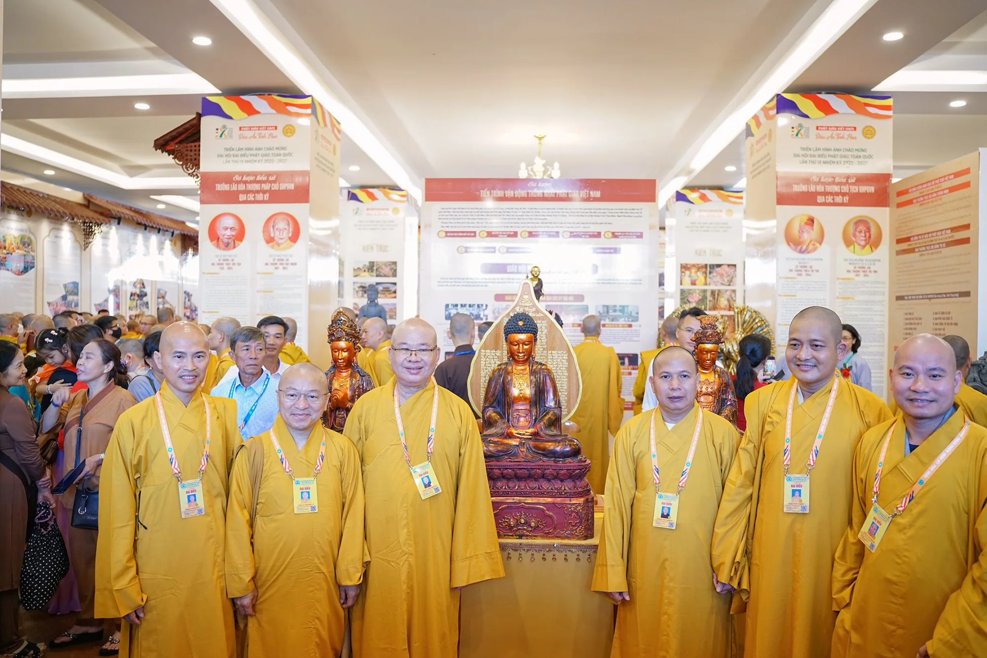 Ban Văn hóa Trung ương GHPGVN khai mạc Triển lãm “Phật Giáo Việt Nam – Dấu Ấn Tinh Hoa” tại Cung văn hóa hữu nghị Việt – Xô