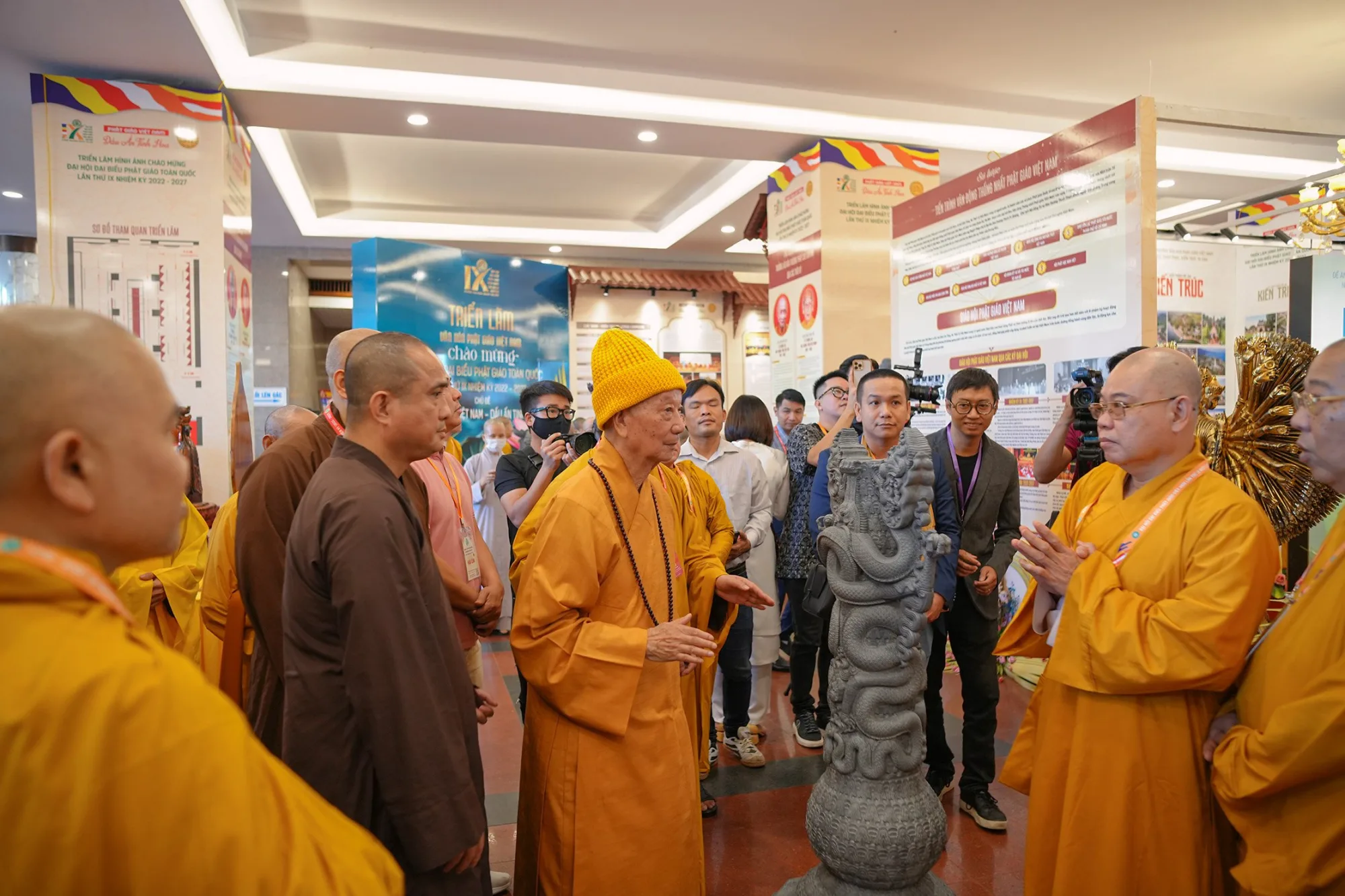 Ban Văn hóa Trung ương GHPGVN khai mạc Triển lãm “Phật Giáo Việt Nam – Dấu Ấn Tinh Hoa” tại Cung văn hóa hữu nghị Việt – Xô