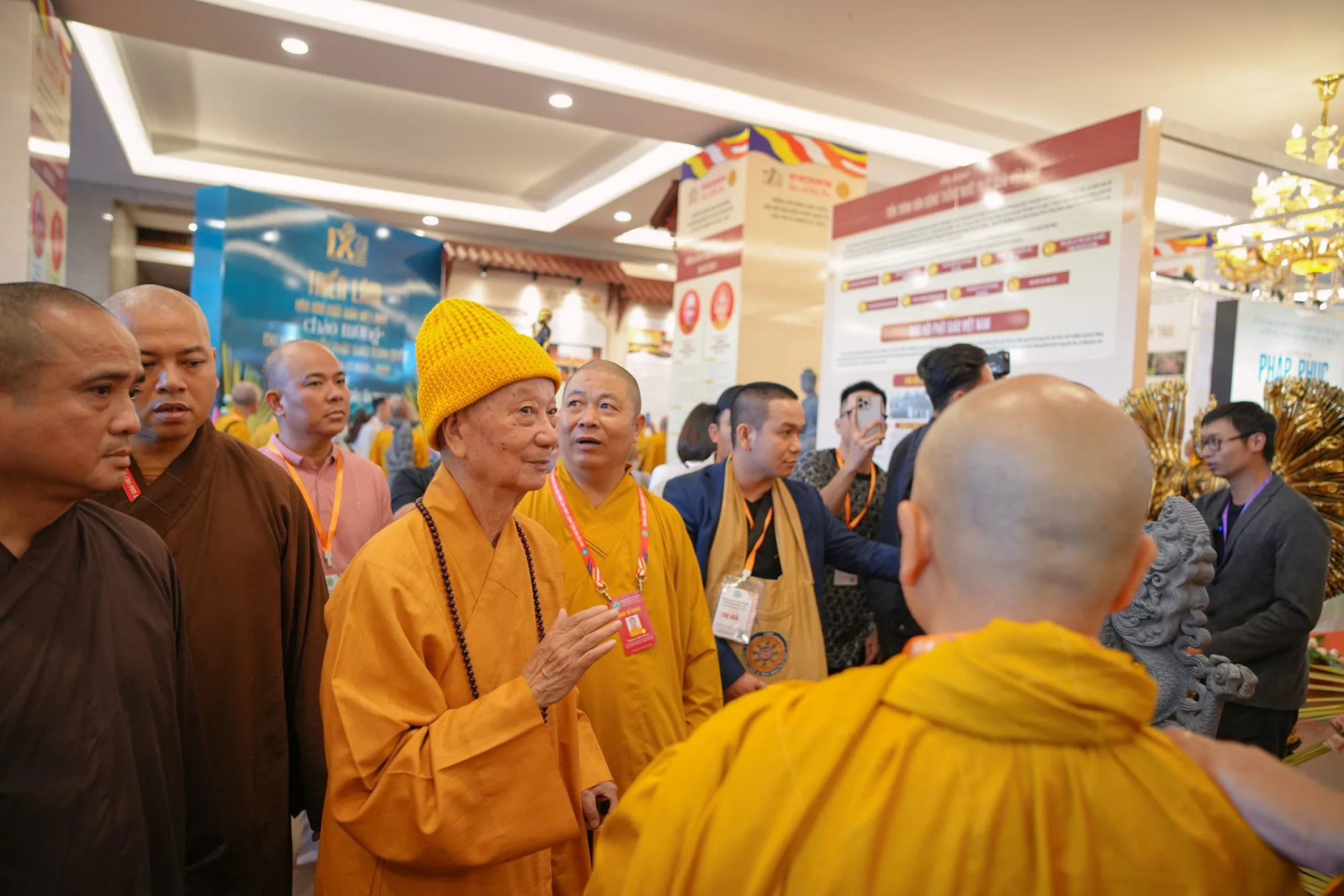 Ban Văn hóa Trung ương GHPGVN khai mạc Triển lãm “Phật Giáo Việt Nam – Dấu Ấn Tinh Hoa” tại Cung văn hóa hữu nghị Việt – Xô