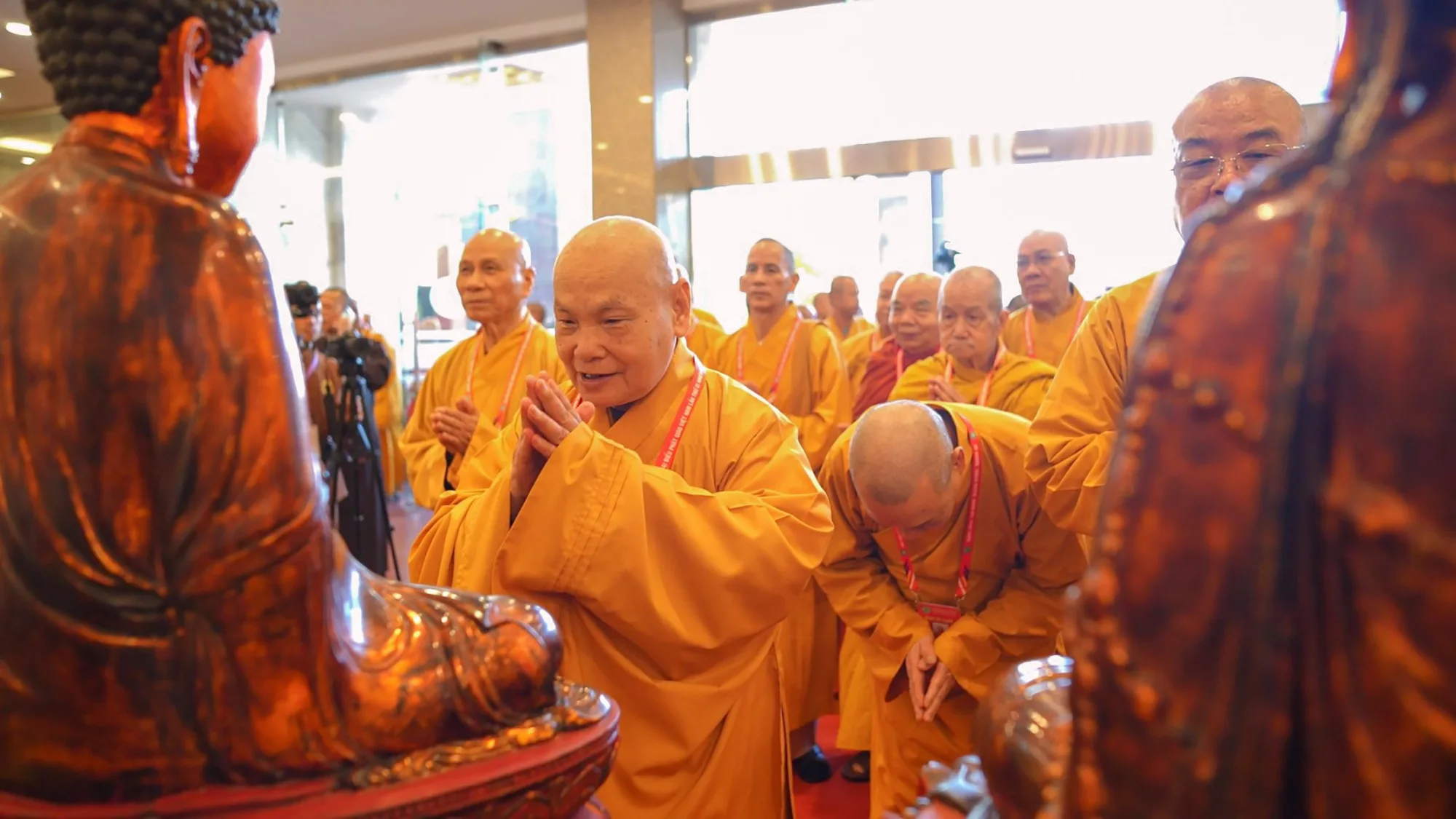 Ban Văn hóa Trung ương GHPGVN khai mạc Triển lãm “Phật Giáo Việt Nam – Dấu Ấn Tinh Hoa” tại Cung văn hóa hữu nghị Việt – Xô