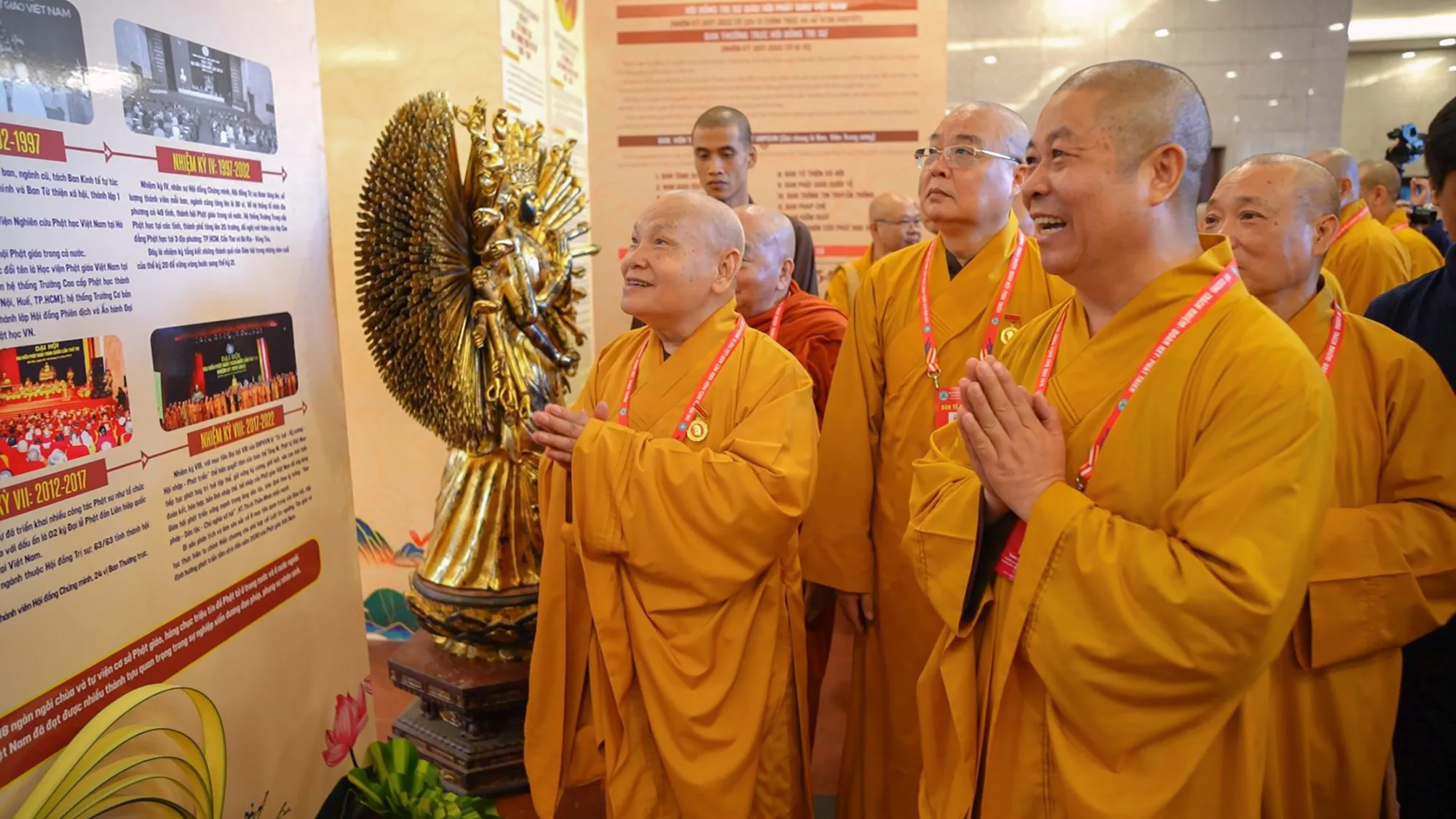 Ban Văn hóa Trung ương GHPGVN khai mạc Triển lãm “Phật Giáo Việt Nam – Dấu Ấn Tinh Hoa” tại Cung văn hóa hữu nghị Việt – Xô