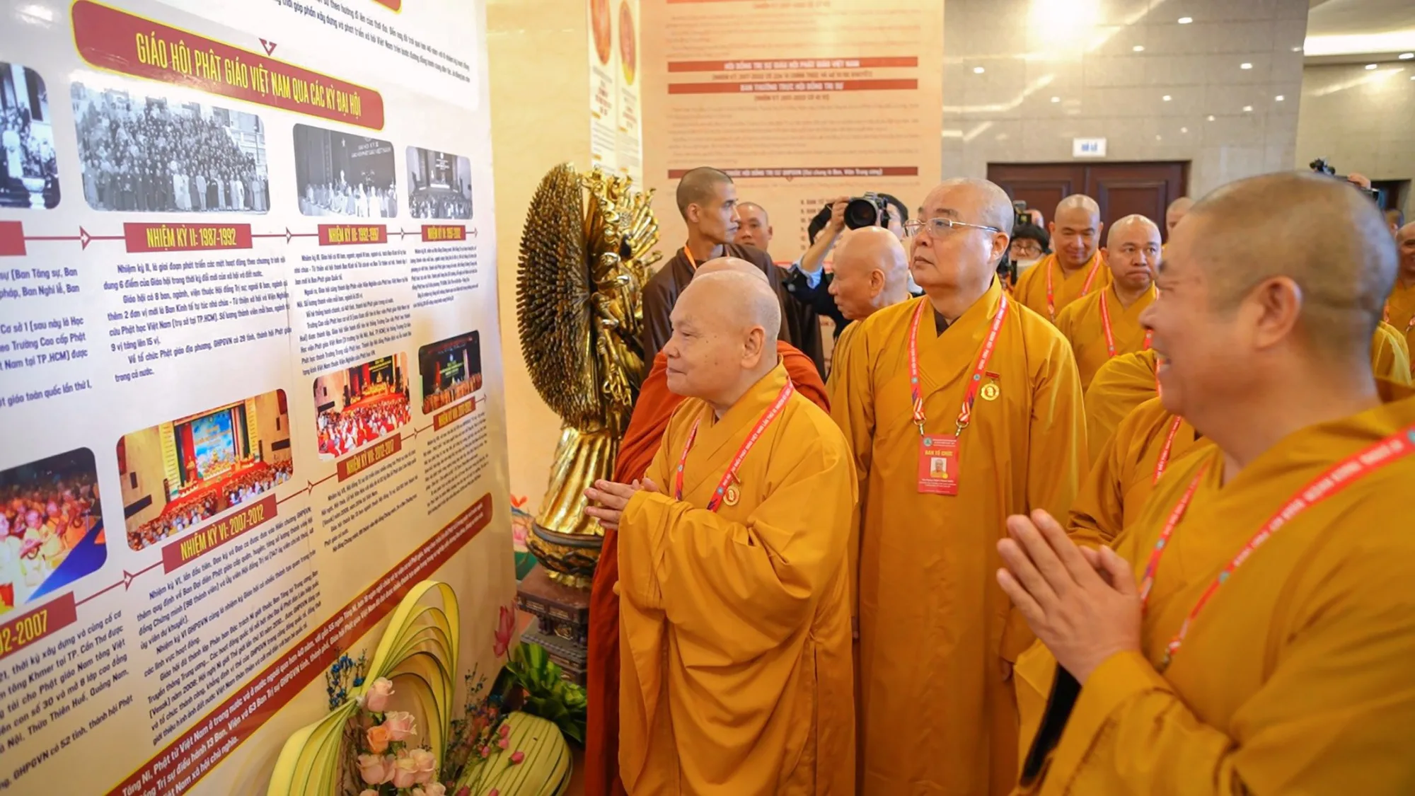 Ban Văn hóa Trung ương GHPGVN khai mạc Triển lãm “Phật Giáo Việt Nam – Dấu Ấn Tinh Hoa” tại Cung văn hóa hữu nghị Việt – Xô