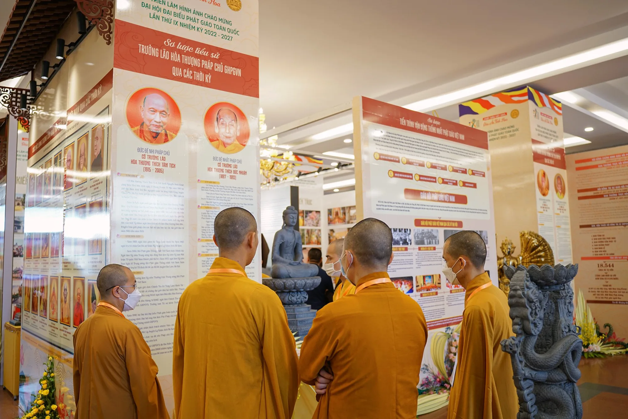 Ban Văn hóa Trung ương GHPGVN khai mạc Triển lãm “Phật Giáo Việt Nam – Dấu Ấn Tinh Hoa” tại Cung văn hóa hữu nghị Việt – Xô