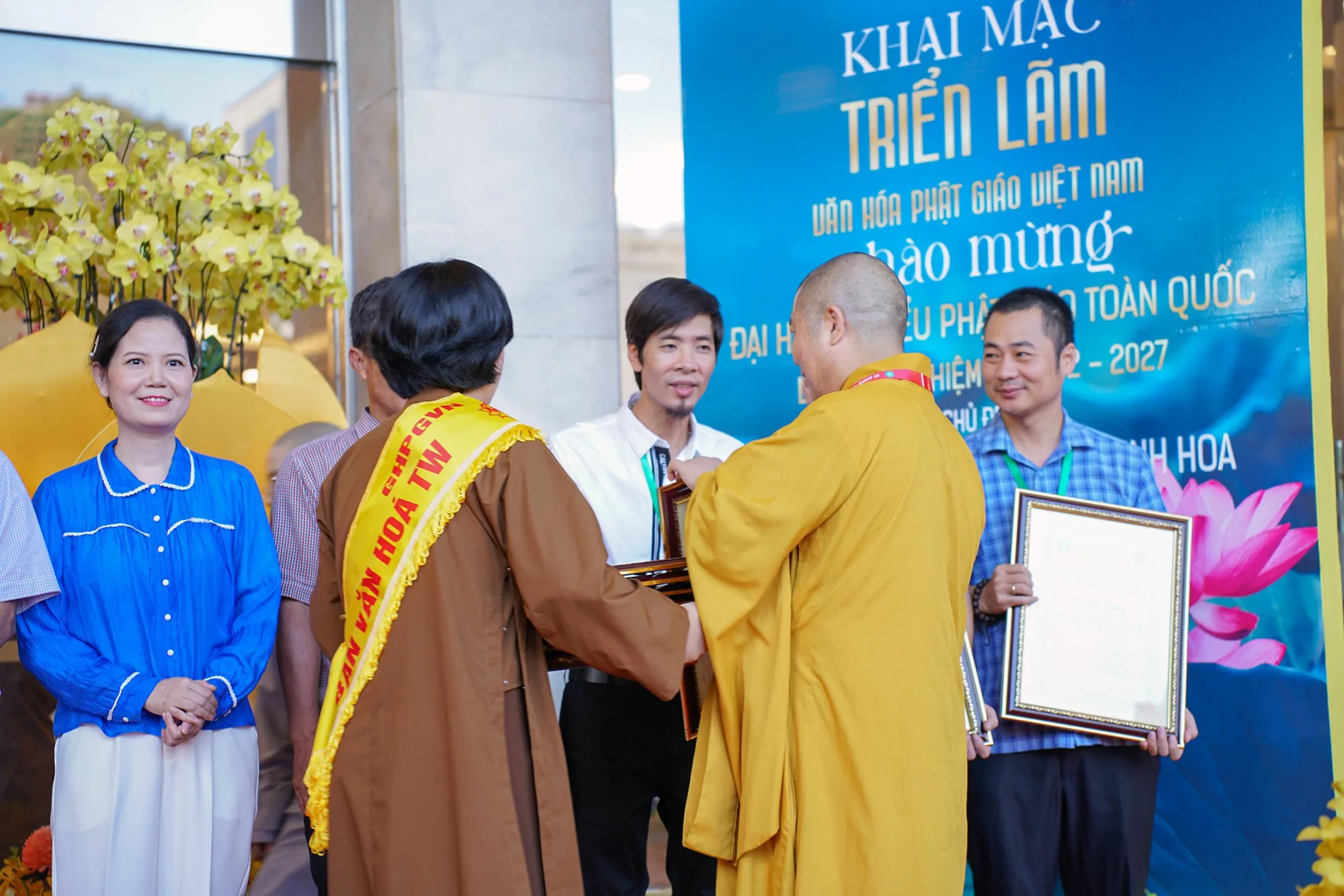 Ban Văn hóa Trung ương GHPGVN khai mạc Triển lãm “Phật Giáo Việt Nam – Dấu Ấn Tinh Hoa” tại Cung văn hóa hữu nghị Việt – Xô
