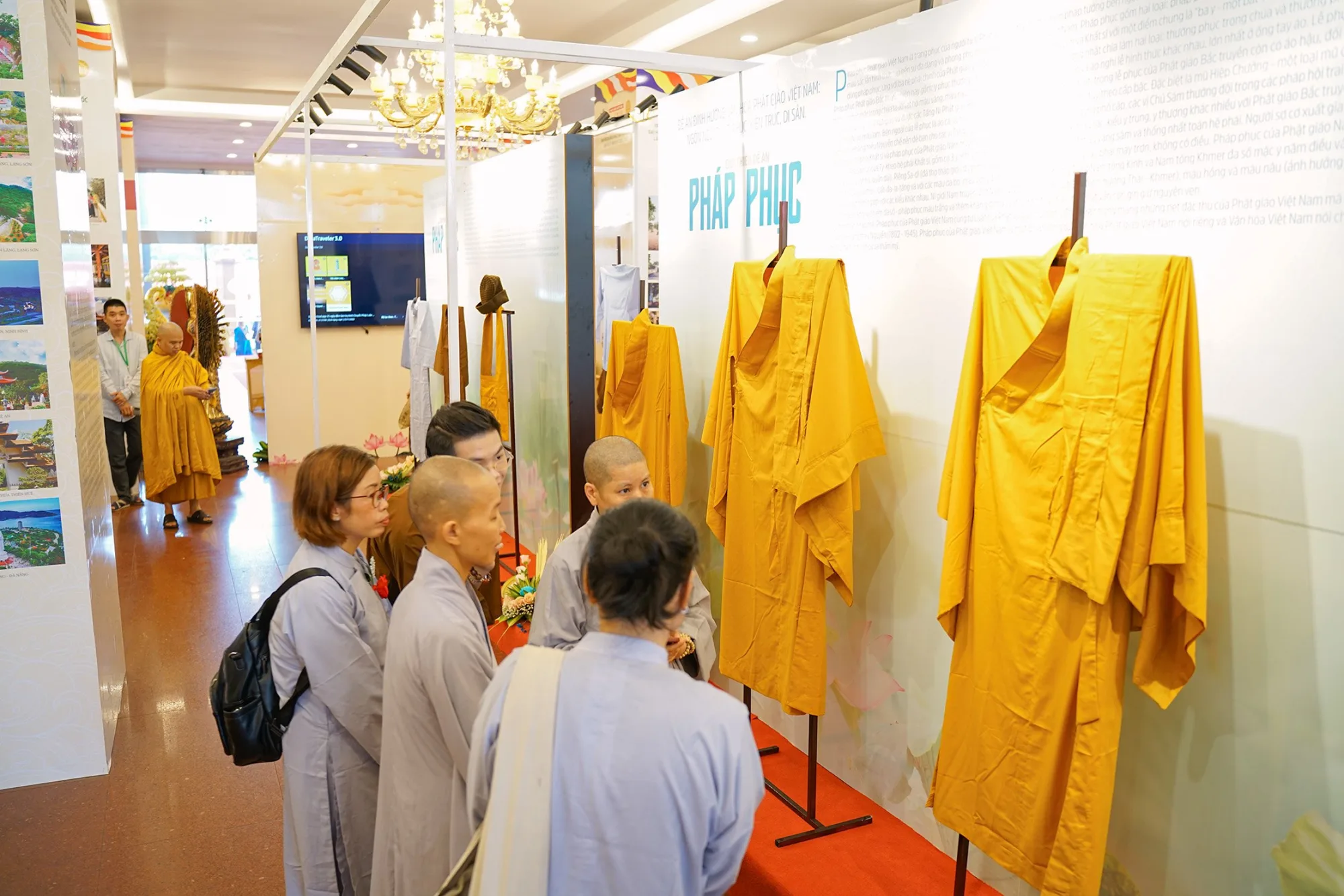 Ban Văn hóa Trung ương GHPGVN khai mạc Triển lãm “Phật Giáo Việt Nam – Dấu Ấn Tinh Hoa” tại Cung văn hóa hữu nghị Việt – Xô
