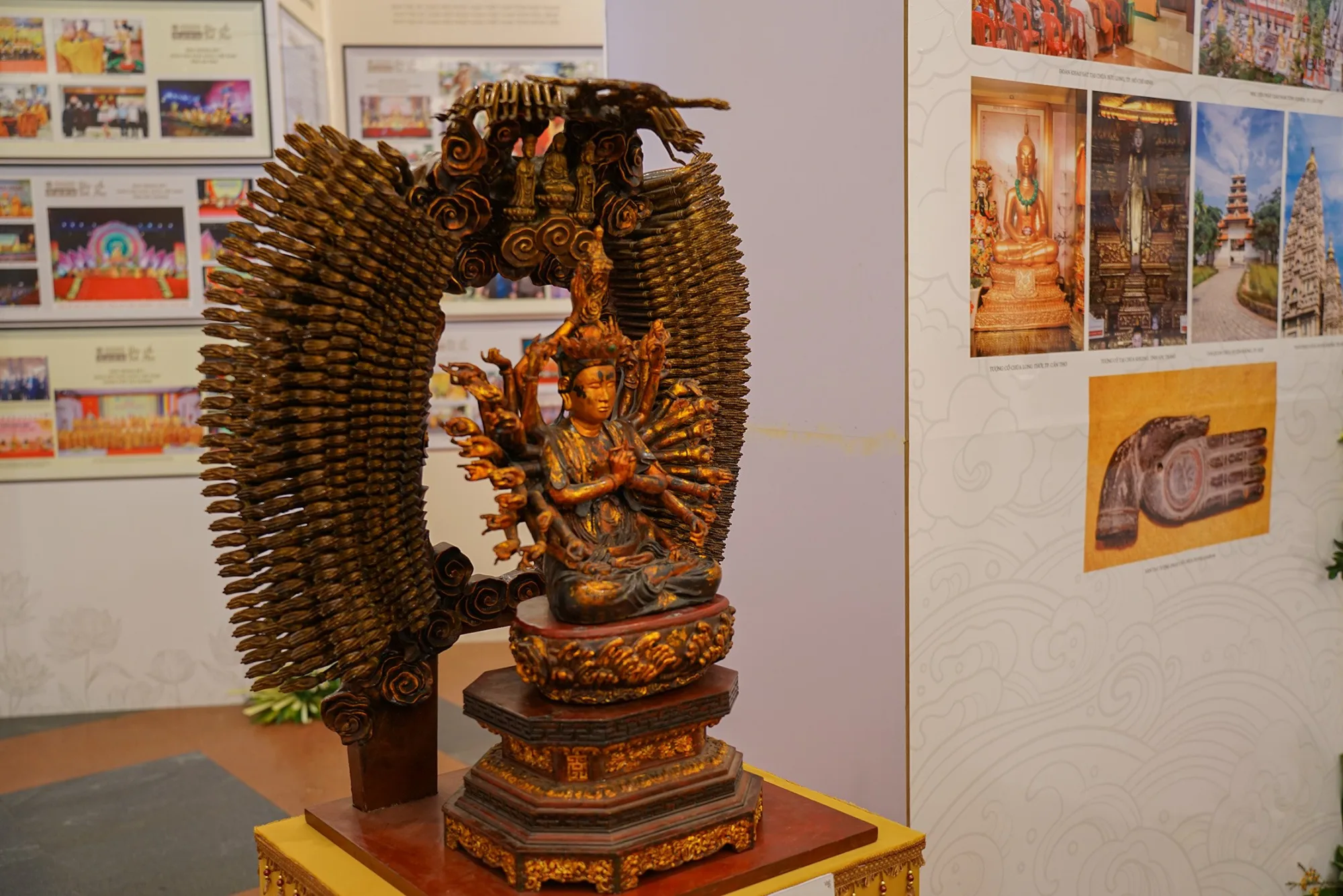 Ban Văn hóa Trung ương GHPGVN khai mạc Triển lãm “Phật Giáo Việt Nam – Dấu Ấn Tinh Hoa” tại Cung văn hóa hữu nghị Việt – Xô
