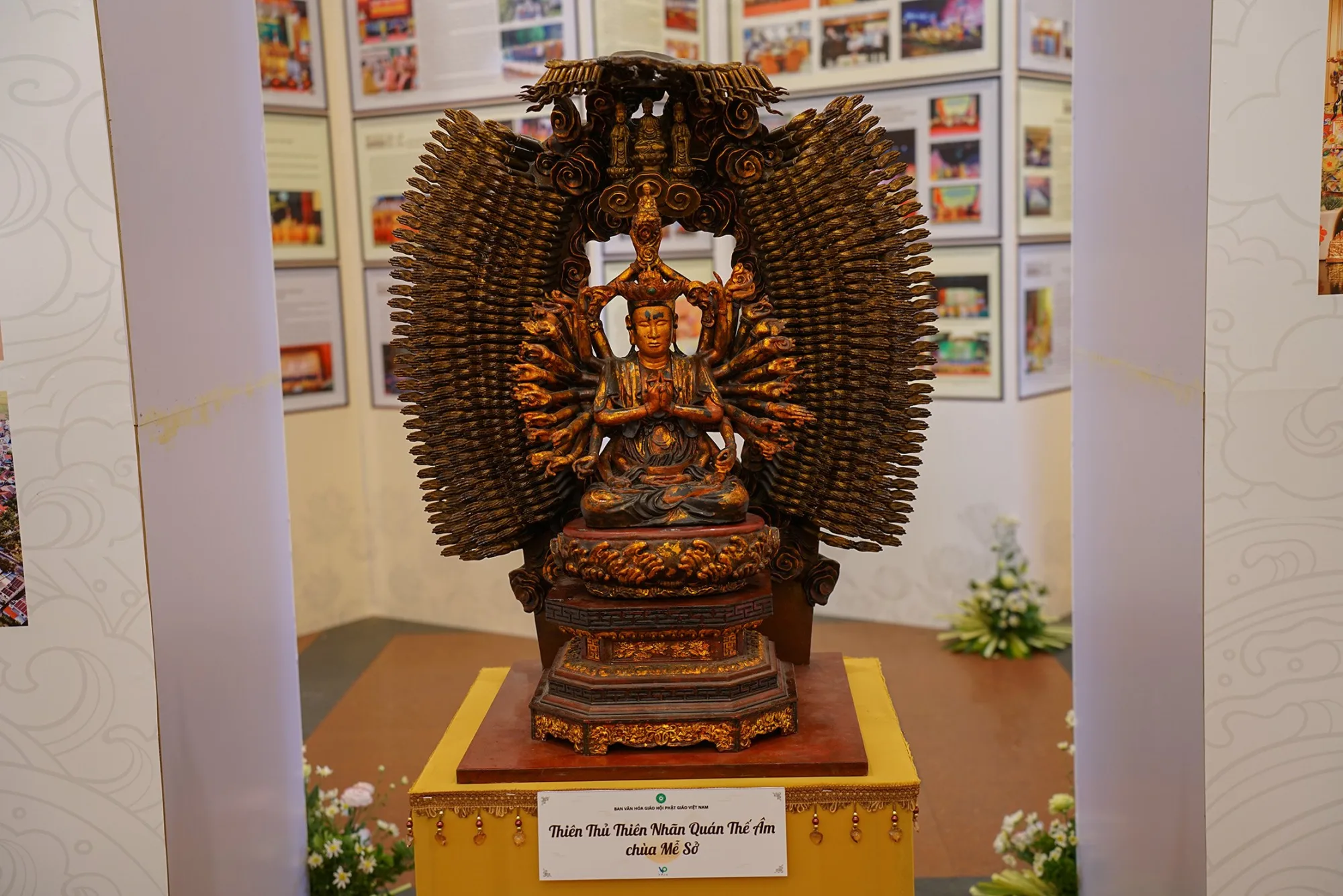 Ban Văn hóa Trung ương GHPGVN khai mạc Triển lãm “Phật Giáo Việt Nam – Dấu Ấn Tinh Hoa” tại Cung văn hóa hữu nghị Việt – Xô