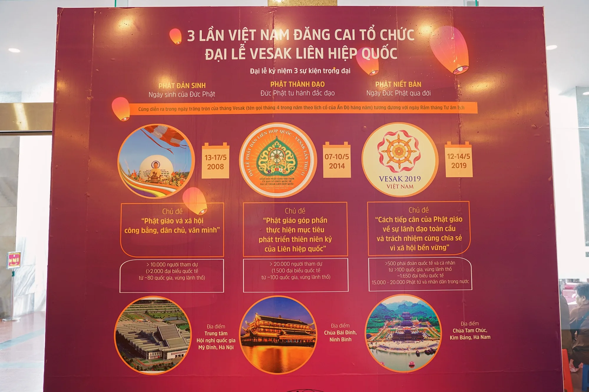 Ban Văn hóa Trung ương GHPGVN khai mạc Triển lãm “Phật Giáo Việt Nam – Dấu Ấn Tinh Hoa” tại Cung văn hóa hữu nghị Việt – Xô
