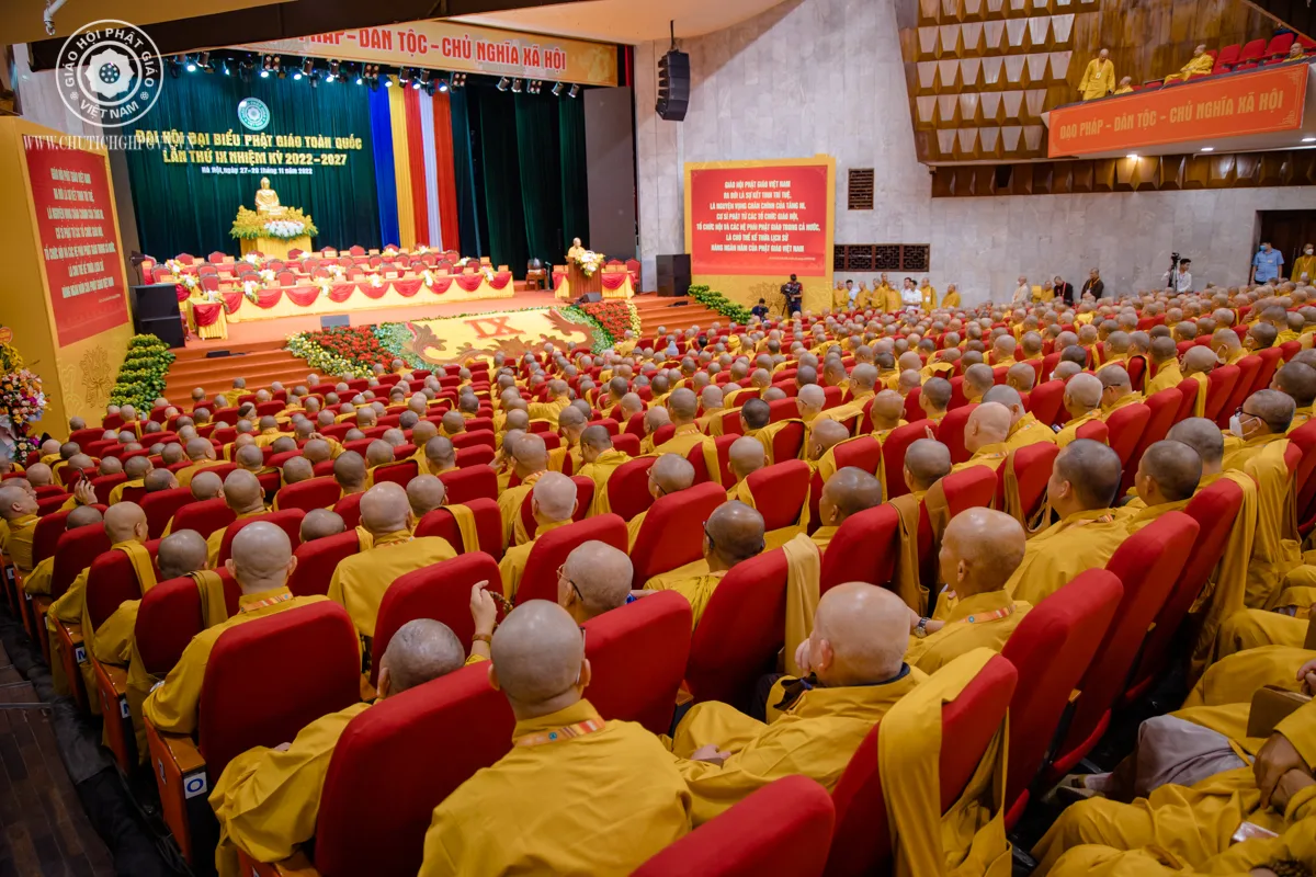 Đại hội đại biểu Phật giáo toàn quốc lần thứ IX khai mạc trọng thể