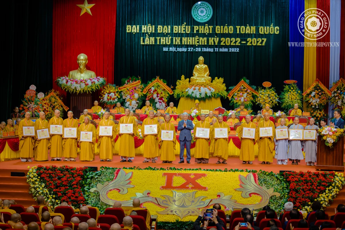 17 cá nhân thuộc Giáo hội nhận Bằng khen của Chủ tịch Ủy ban Trung ương Mặt trận Tổ quốc Việt Nam
