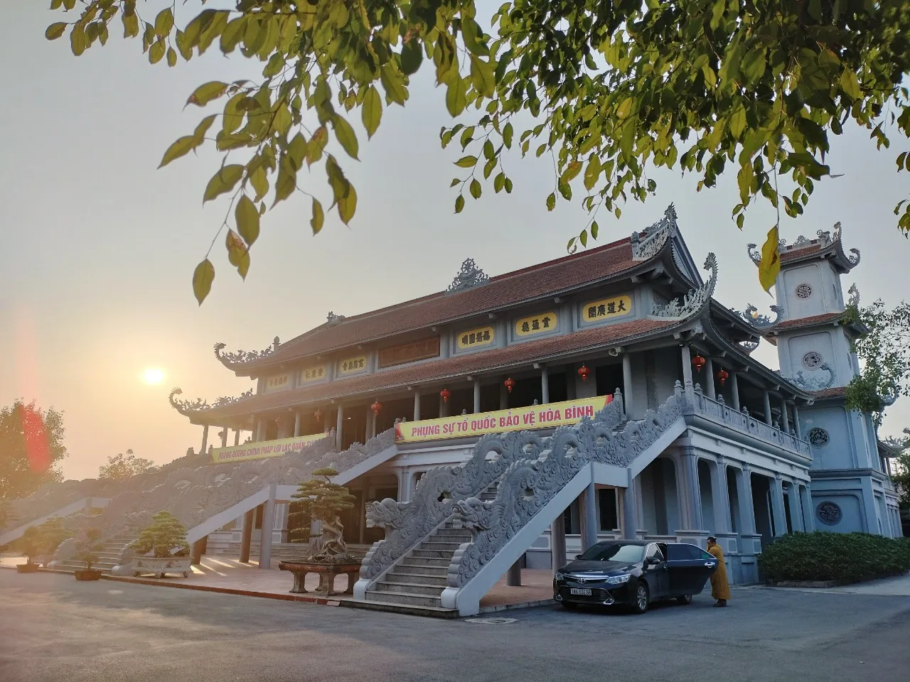 Ngày thứ năm 21.12.2022, đoàn khảo sát kiến trúc Phật giáo: LÀM VIỆC TẠI THÁI BÌNH VÀ NAM ĐỊNH
