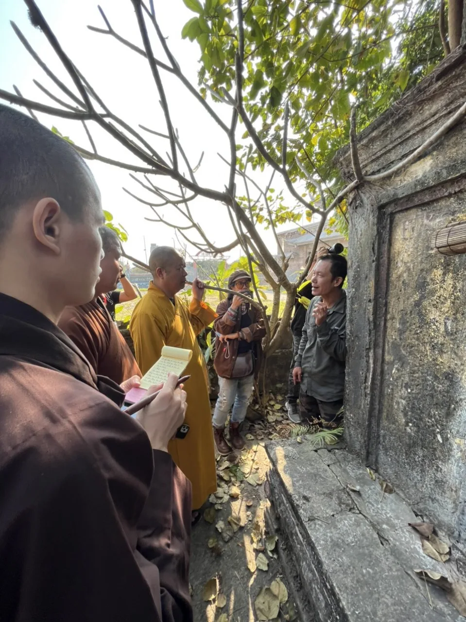Ngày thứ năm 21.12.2022, đoàn khảo sát kiến trúc Phật giáo: LÀM VIỆC TẠI THÁI BÌNH VÀ NAM ĐỊNH