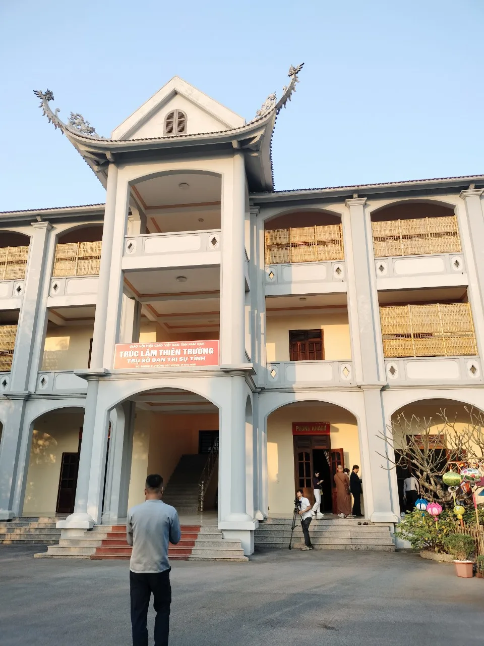 Ngày thứ năm 21.12.2022, đoàn khảo sát kiến trúc Phật giáo: LÀM VIỆC TẠI THÁI BÌNH VÀ NAM ĐỊNH