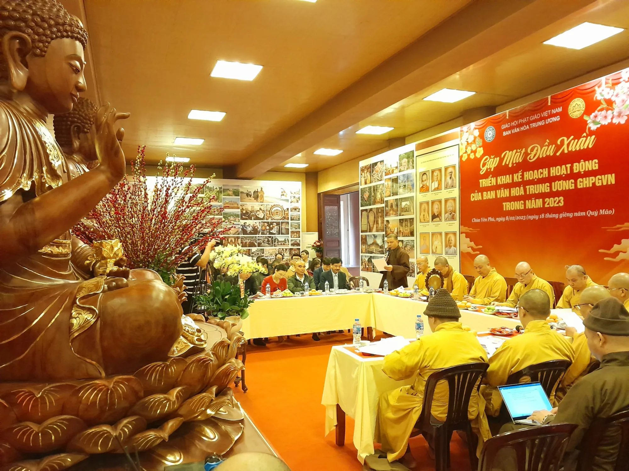Ban VHTƯ GHPGVN: TRƯỚC NGÀY 20.2.2023, CÁC PHÂN BAN VHPG HOÀN TẤT NỘI DUNG HOẠT ĐỘNG, GẶP MẶT ĐẦU XUÂN & TRIỂN KHAI CÔNG VIỆC NHIỆM KỲ MỚI