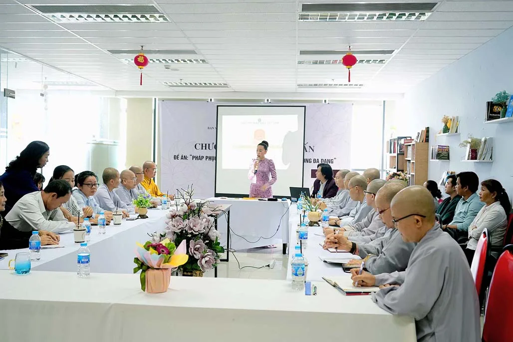 Ban Văn hóa trung ương Giáo hội Phật giáo Việt Nam tổ chức buổi tập huấn đề án “Pháp phục Phật giáo Việt Nam thống nhất trong đa dạng”