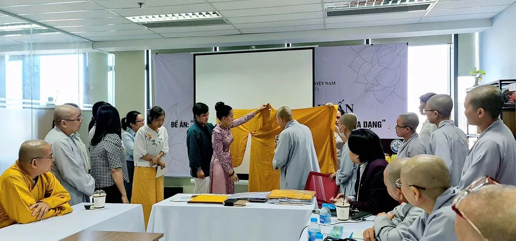 Ban Văn hóa trung ương Giáo hội Phật giáo Việt Nam tổ chức buổi tập huấn đề án “Pháp phục Phật giáo Việt Nam thống nhất trong đa dạng”