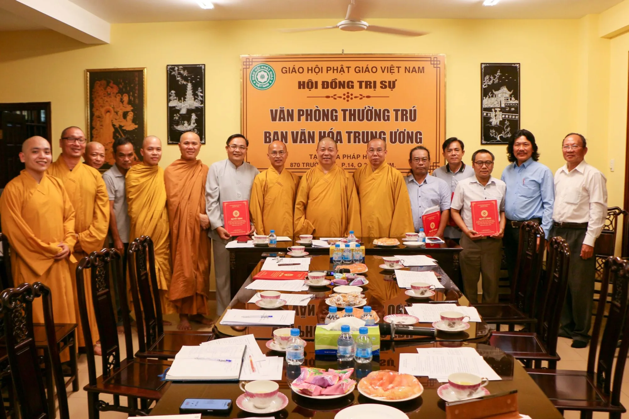 Phân ban Kiến trúc, kiến thiết công trình Phật giáo thảo luận xây dựng bộ quy chuẩn kiến trúc các chùa thuộc hệ phái Khất sĩ và Bắc tông Nam bộ