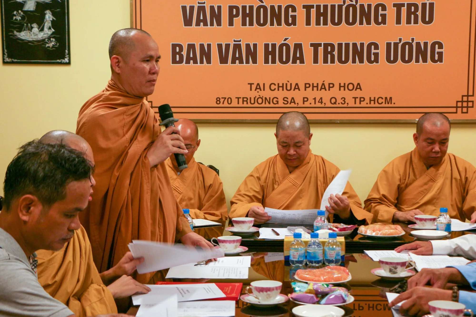 Phân ban Kiến trúc, kiến thiết công trình Phật giáo thảo luận xây dựng bộ quy chuẩn kiến trúc các chùa thuộc hệ phái Khất sĩ và Bắc tông Nam bộ