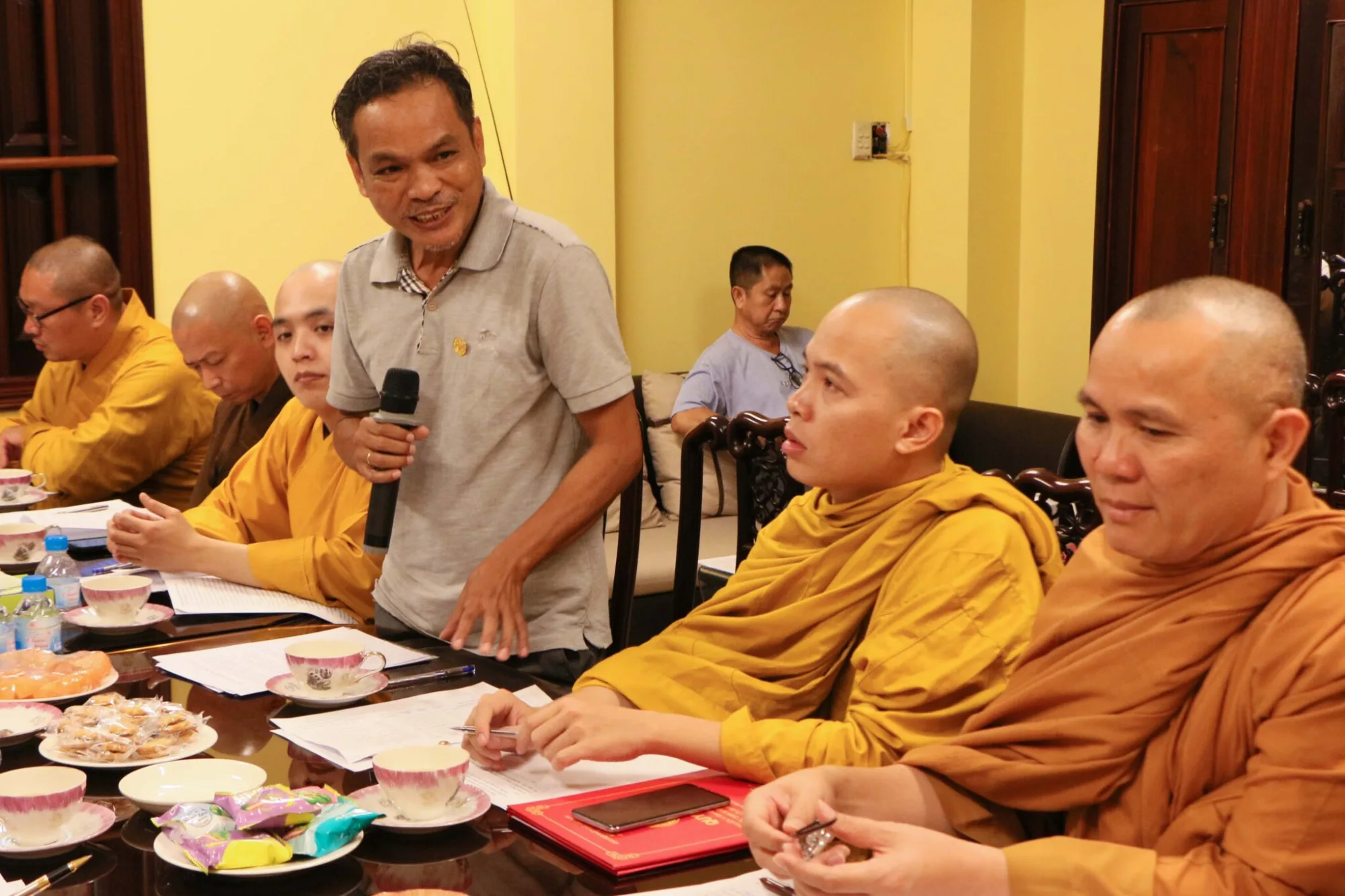 Phân ban Kiến trúc, kiến thiết công trình Phật giáo thảo luận xây dựng bộ quy chuẩn kiến trúc các chùa thuộc hệ phái Khất sĩ và Bắc tông Nam bộ