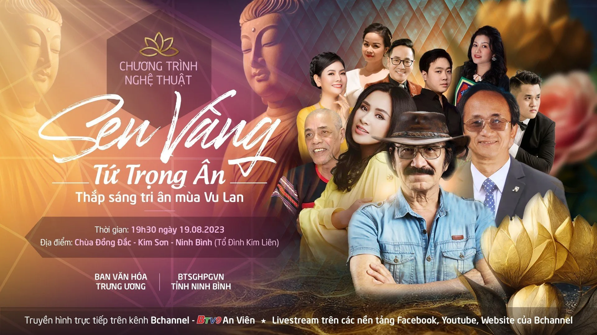 Chương trình "Sen Vàng - Tứ Trọng Ân"