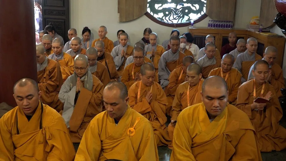 Ấn Độ: HT Thích Thọ Lạc phát biểu tại Lễ Khánh thành Tịnh liêu Đức Đệ nhất Pháp chủ cố Đại lão Hoà thượng Thích Đức Nhuận