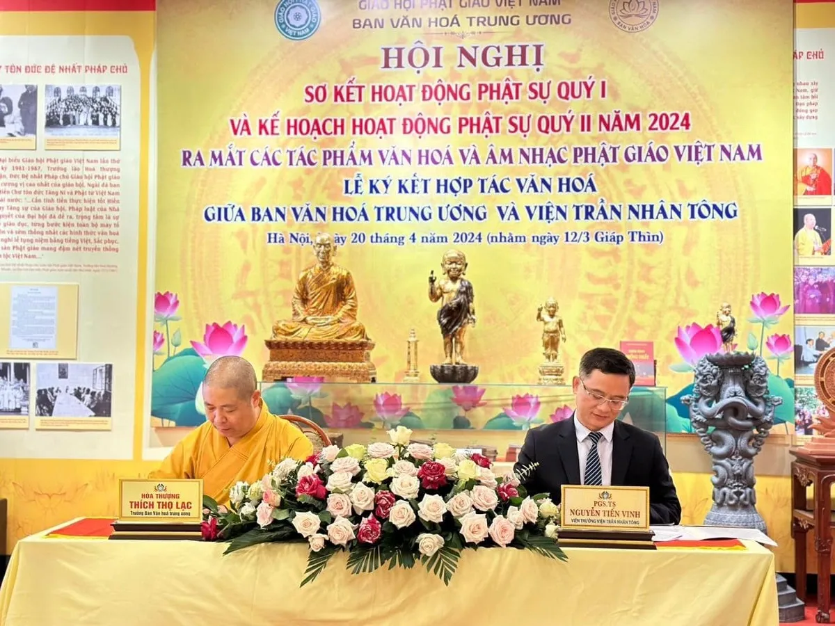 Lễ ra mắt tác phẩm Văn hóa và Âm nhạc Phật giáo