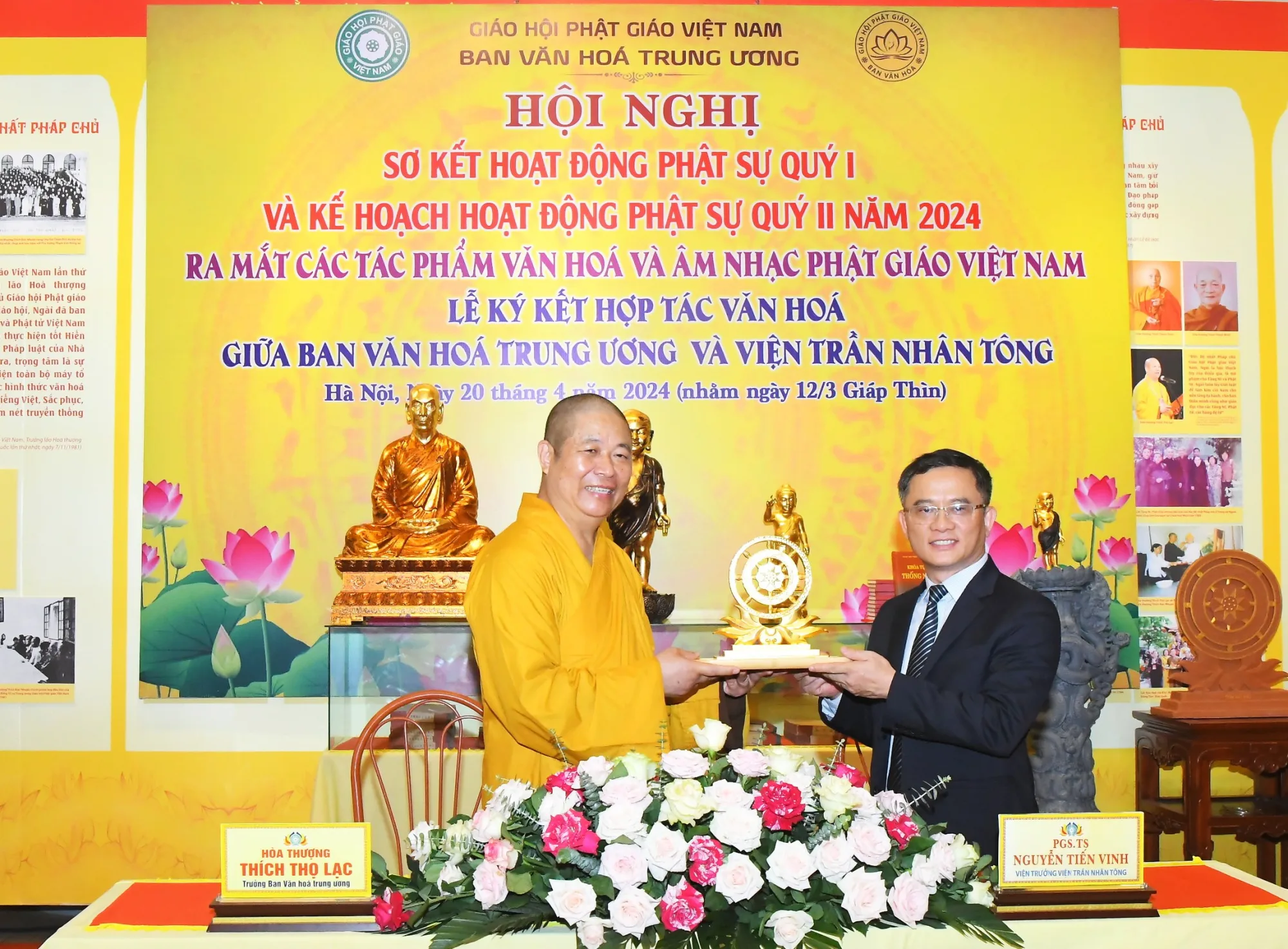 Lễ ra mắt tác phẩm Văn hóa và Âm nhạc Phật giáo