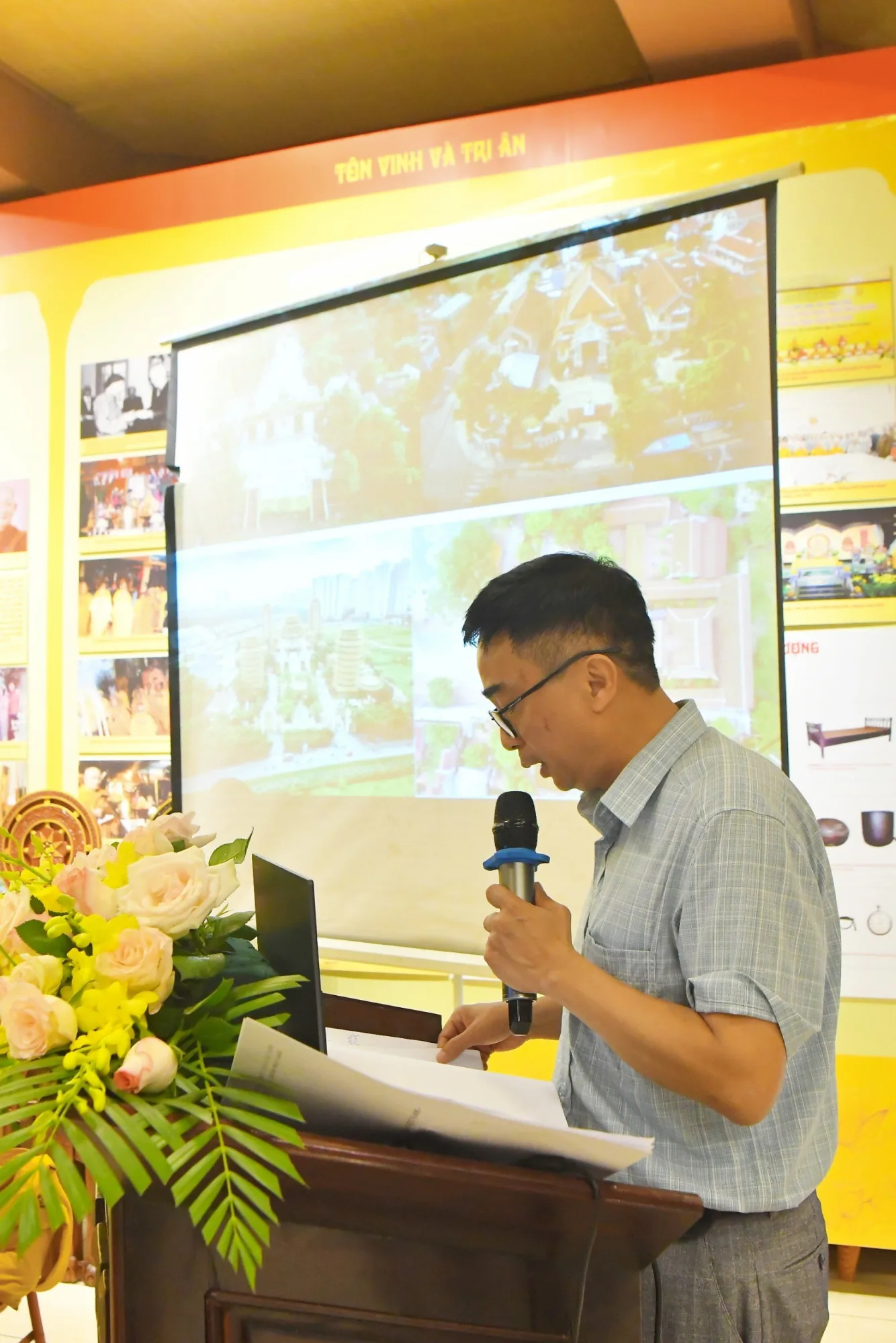Thẩm định đề cương Kiến trúc Phật giáo Việt nam - thống nhất trong đa dạng và Đại lễ Phật đản DL 2024 PL2568 tại chùa Yên Phú, Hà nội.