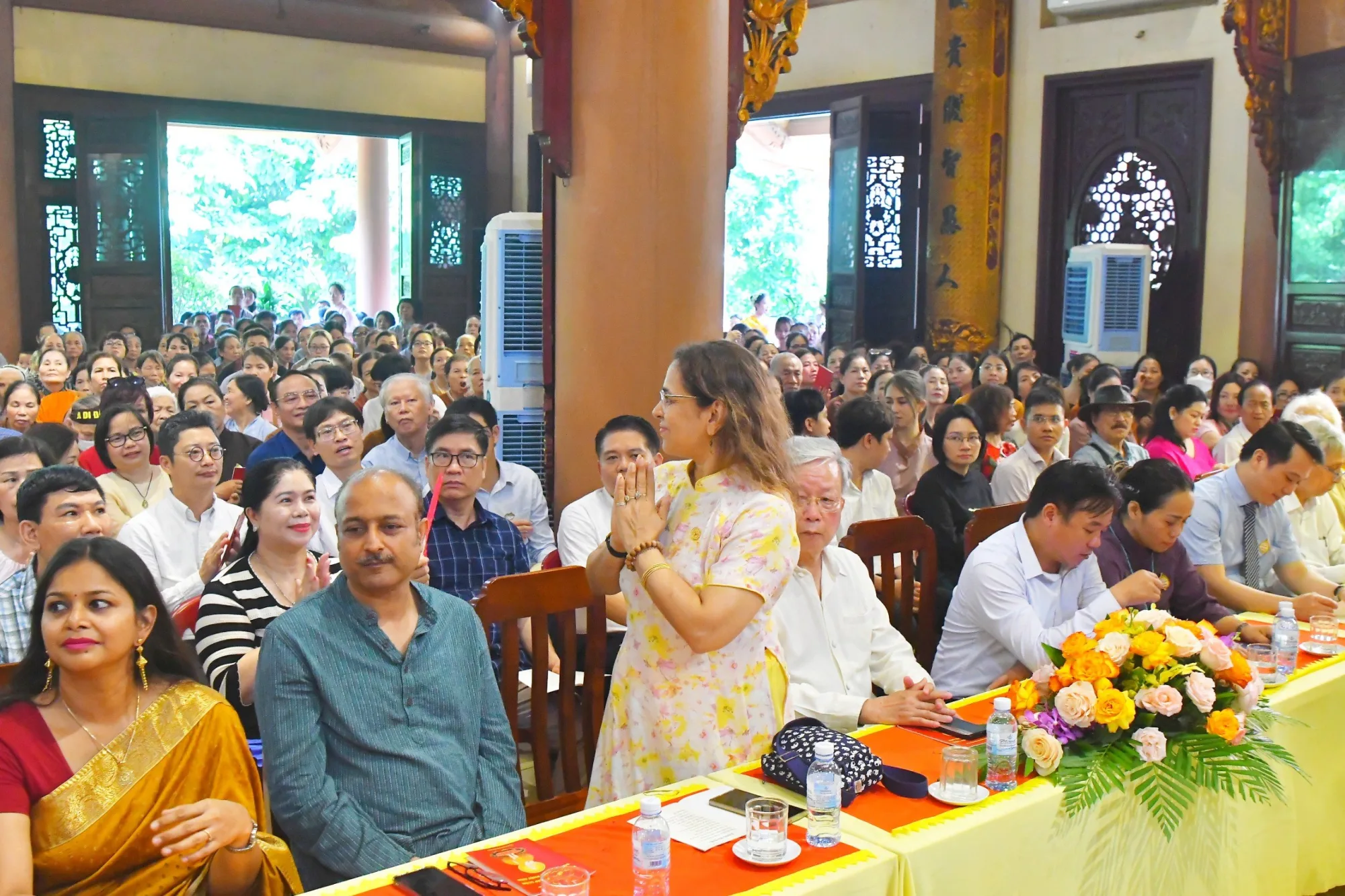 Thẩm định đề cương Kiến trúc Phật giáo Việt nam - thống nhất trong đa dạng và Đại lễ Phật đản DL 2024 PL2568 tại chùa Yên Phú, Hà nội.
