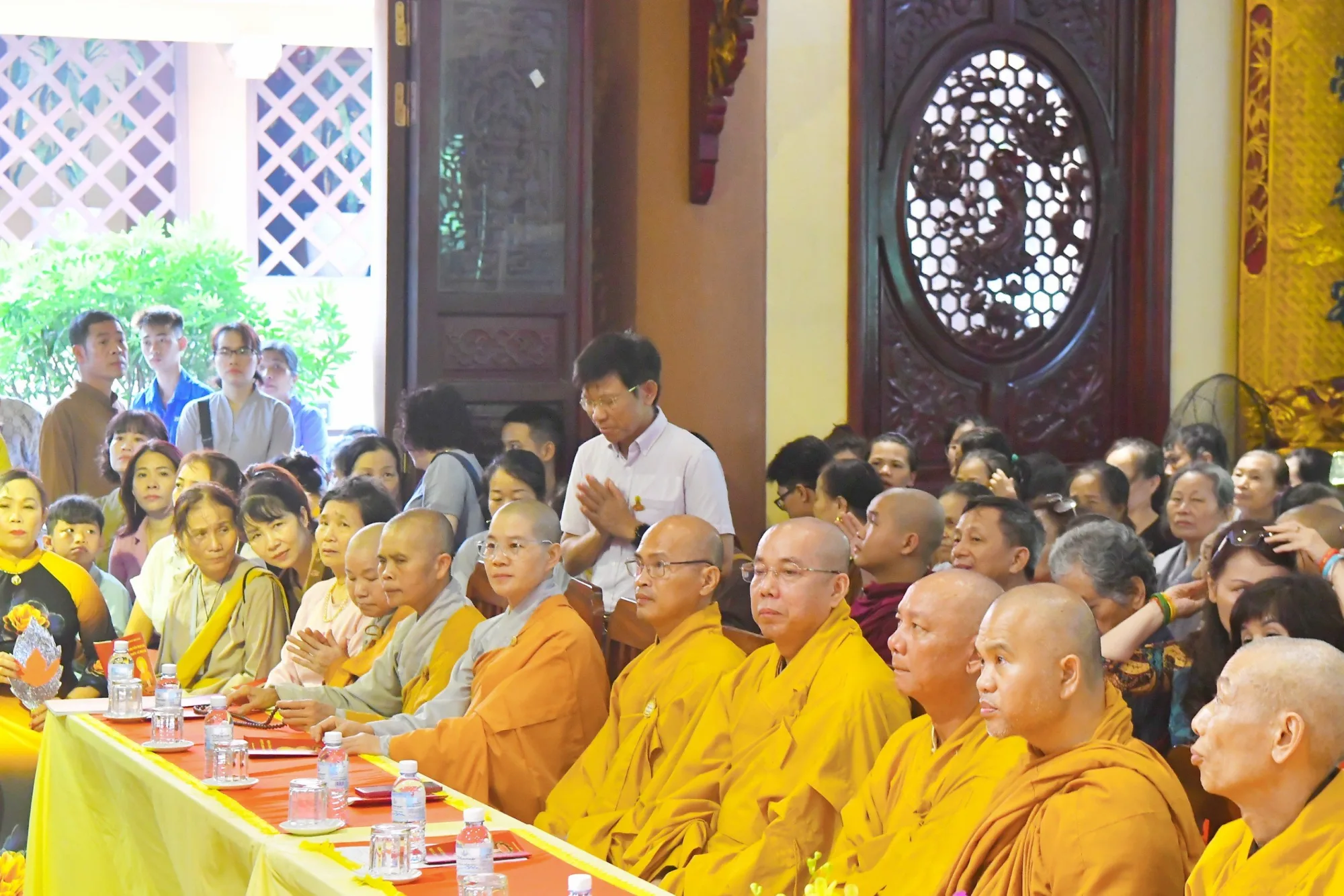 Thẩm định đề cương Kiến trúc Phật giáo Việt nam - thống nhất trong đa dạng và Đại lễ Phật đản DL 2024 PL2568 tại chùa Yên Phú, Hà nội.