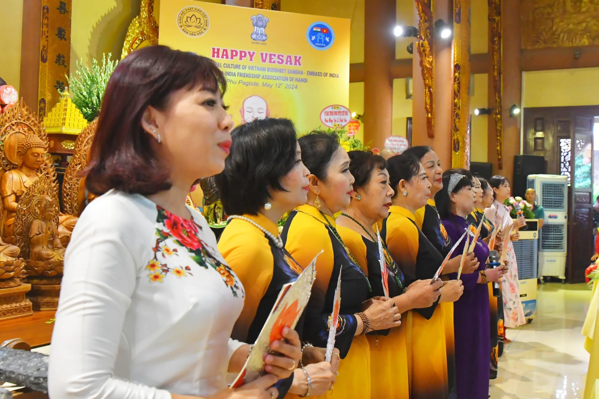 Thẩm định đề cương Kiến trúc Phật giáo Việt nam - thống nhất trong đa dạng và Đại lễ Phật đản DL 2024 PL2568 tại chùa Yên Phú, Hà nội.