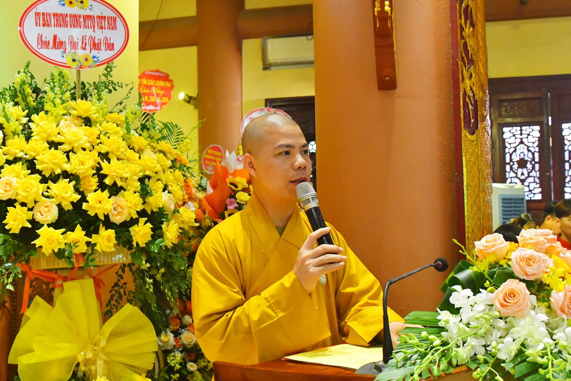 Thẩm định đề cương Kiến trúc Phật giáo Việt nam - thống nhất trong đa dạng và Đại lễ Phật đản DL 2024 PL2568 tại chùa Yên Phú, Hà nội.