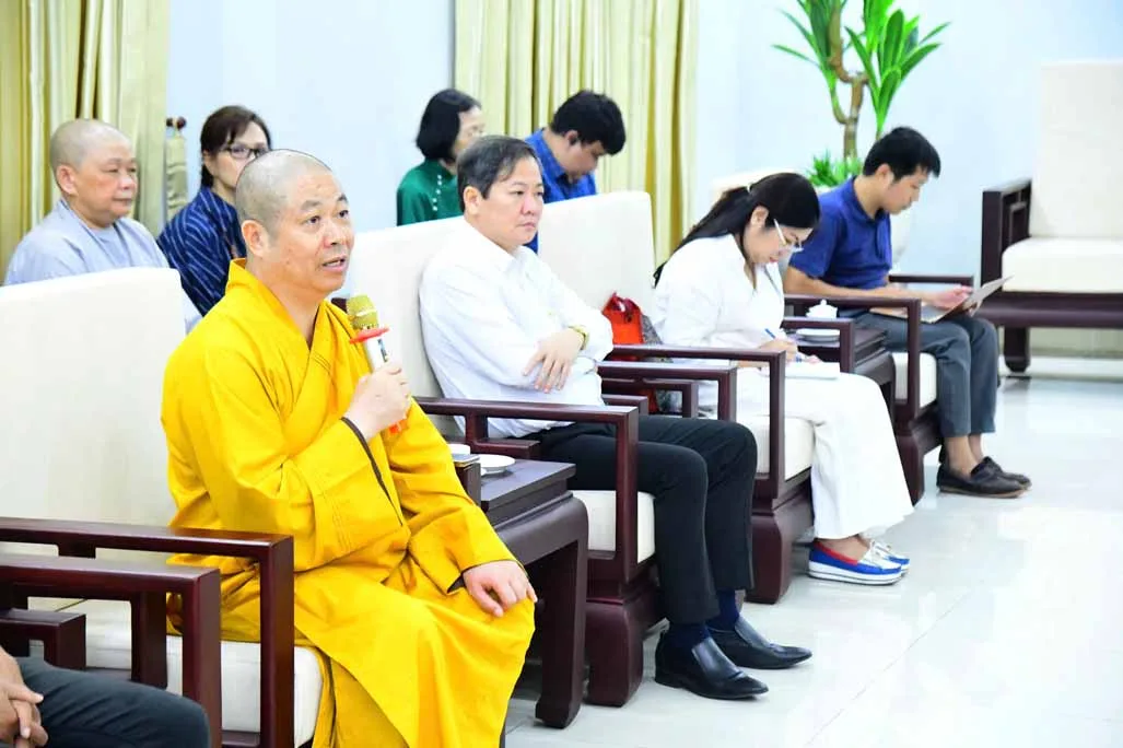 BAN NGHI LỄ VÀ BAN VĂN HÓA TRUNG ƯƠNG KHẢO SÁT KHÔNG GIAN TỔ CHỨC ĐẠI LỄ VESAK NĂM 2025