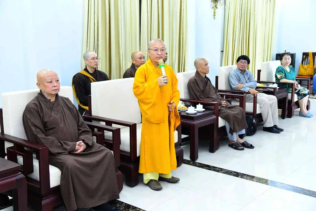 BAN NGHI LỄ VÀ BAN VĂN HÓA TRUNG ƯƠNG KHẢO SÁT KHÔNG GIAN TỔ CHỨC ĐẠI LỄ VESAK NĂM 2025