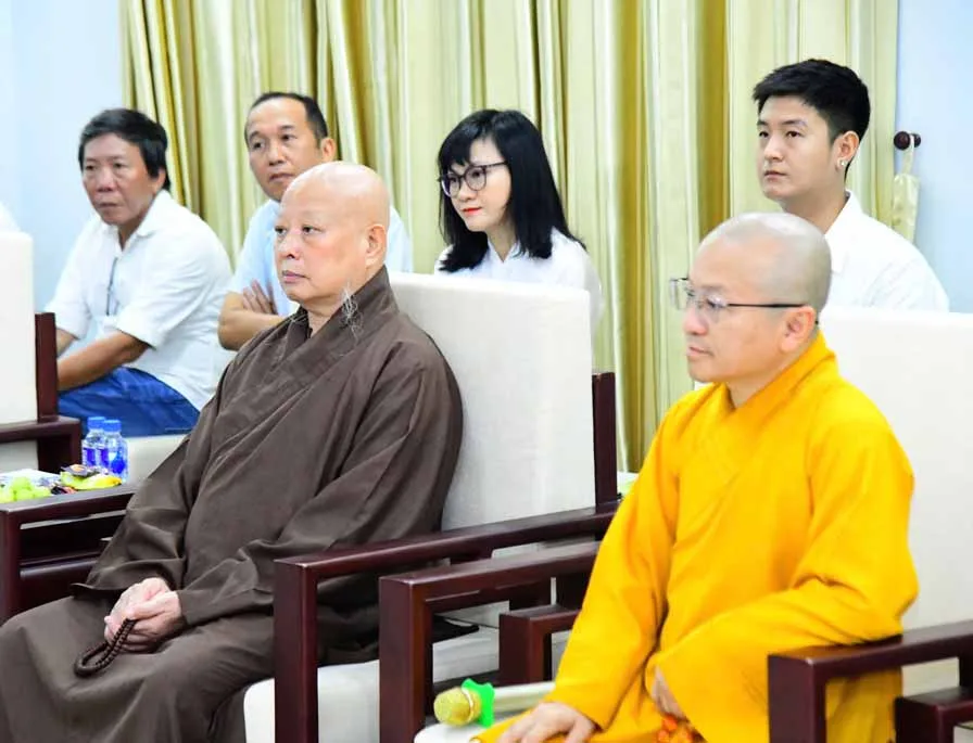 BAN NGHI LỄ VÀ BAN VĂN HÓA TRUNG ƯƠNG KHẢO SÁT KHÔNG GIAN TỔ CHỨC ĐẠI LỄ VESAK NĂM 2025