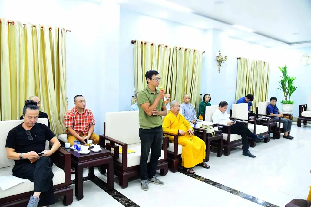 BAN NGHI LỄ VÀ BAN VĂN HÓA TRUNG ƯƠNG KHẢO SÁT KHÔNG GIAN TỔ CHỨC ĐẠI LỄ VESAK NĂM 2025