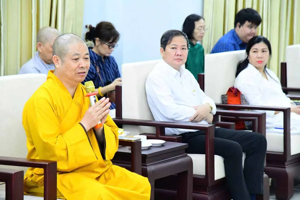 BAN NGHI LỄ VÀ BAN VĂN HÓA TRUNG ƯƠNG KHẢO SÁT KHÔNG GIAN TỔ CHỨC ĐẠI LỄ VESAK NĂM 2025