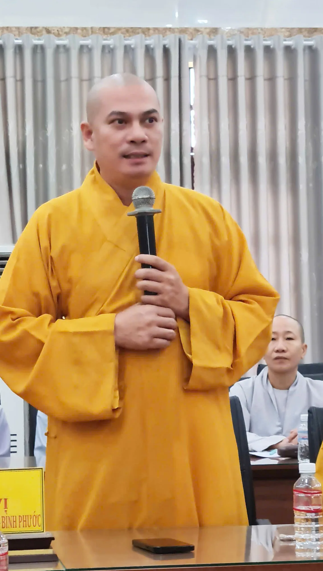 TT Thích Bửu Hoà phát biểu