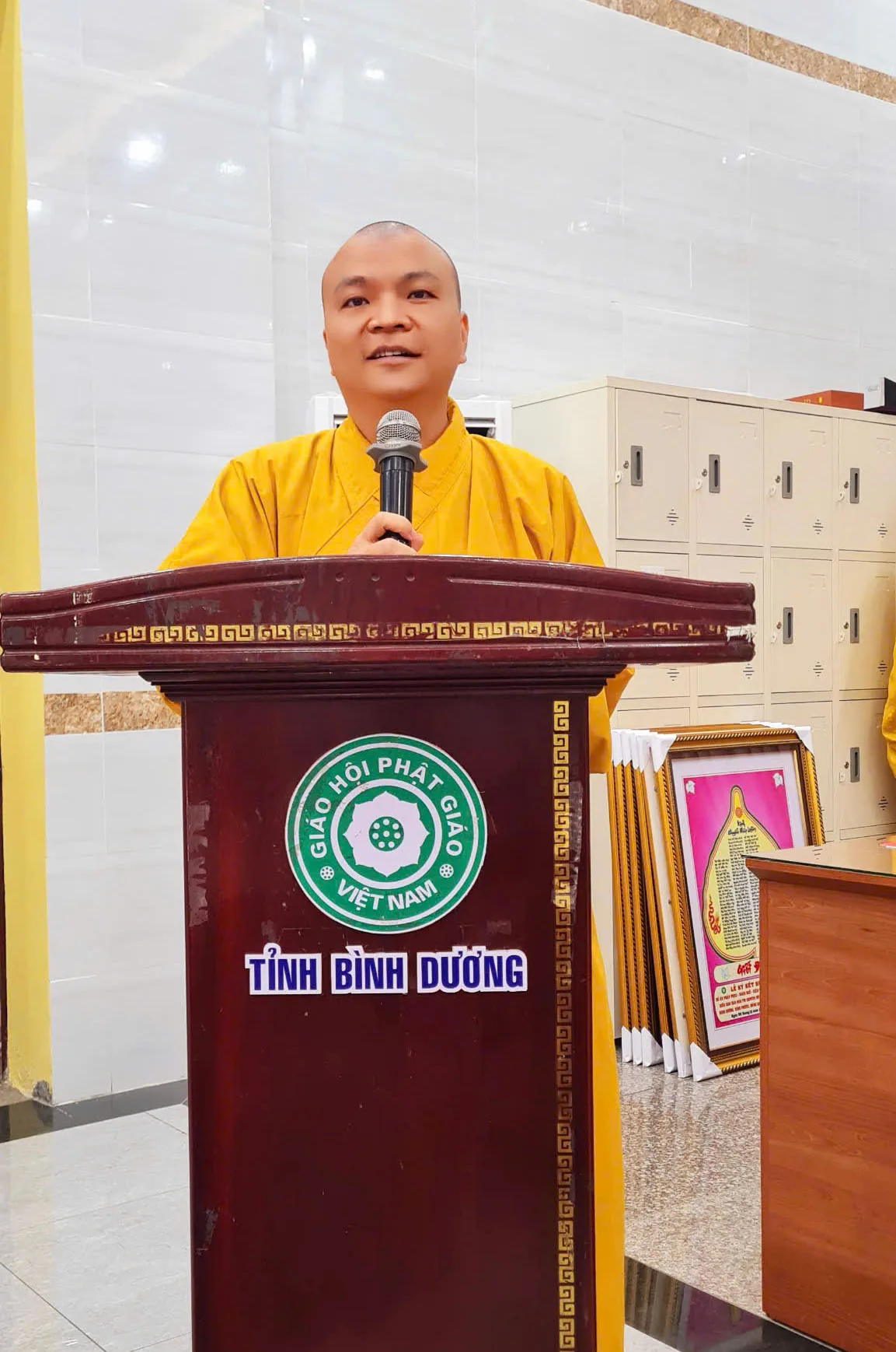 Lễ ký kết hợp tác giữa Ban Văn hóa Trung ương GHPGVN về các đề án văn hóa: Pháp phục; Ngôn ngữ; Nghệ thuật và biểu tượng văn hóa Phật giáo với Ban Trị sự GHPGVN các tỉnh Bình Dương, Bình Phước, Bà Rịa Vũng Tàu, Đồng Nai, Đồng Tháp và An Giang