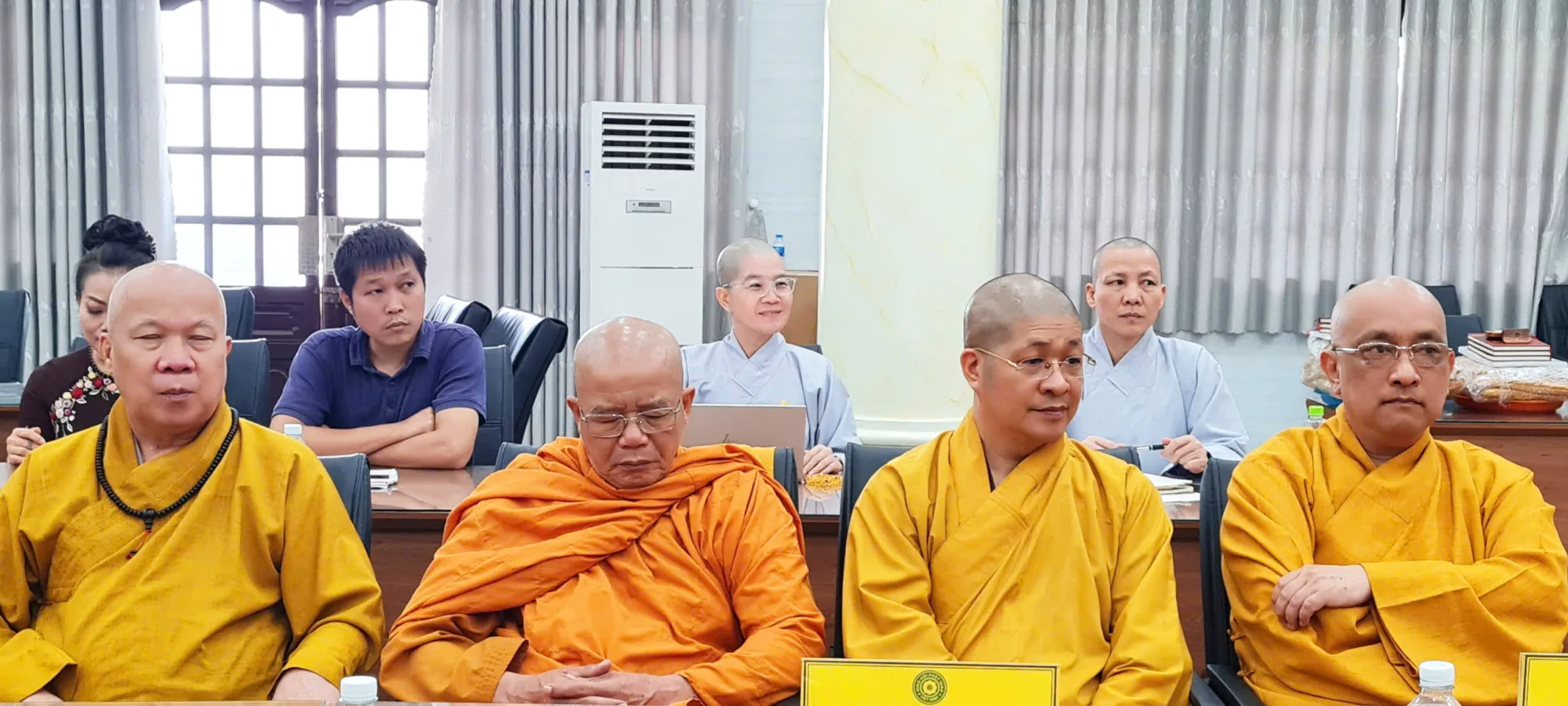Lễ ký kết hợp tác giữa Ban Văn hóa Trung ương GHPGVN về các đề án văn hóa: Pháp phục; Ngôn ngữ; Nghệ thuật và biểu tượng văn hóa Phật giáo với Ban Trị sự GHPGVN các tỉnh Bình Dương, Bình Phước, Bà Rịa Vũng Tàu, Đồng Nai, Đồng Tháp và An Giang