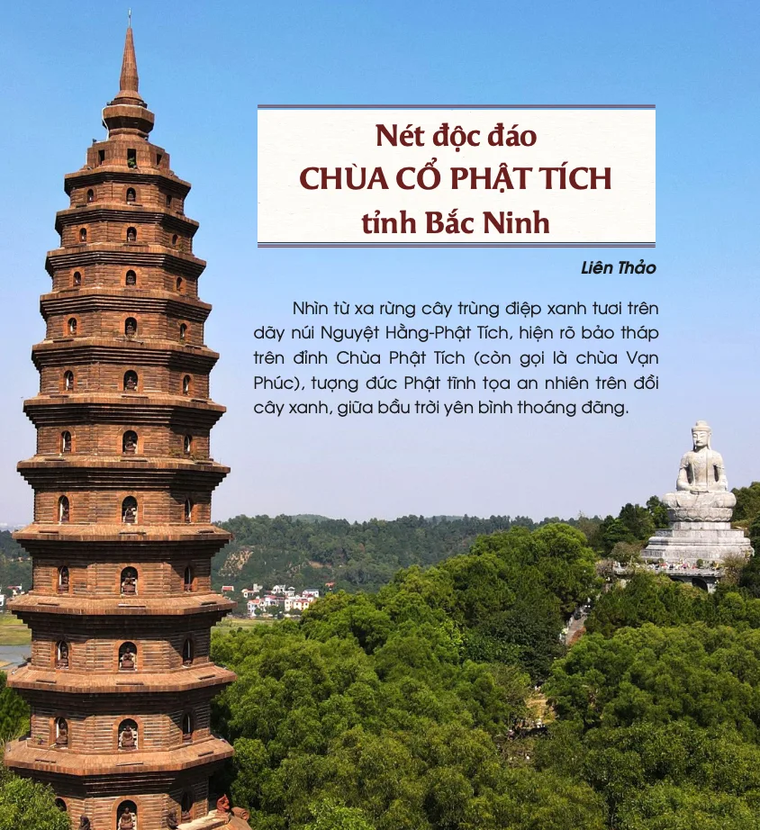 Nét độc đáo chùa cổ Phật Tích tỉnh Bắc Ninh