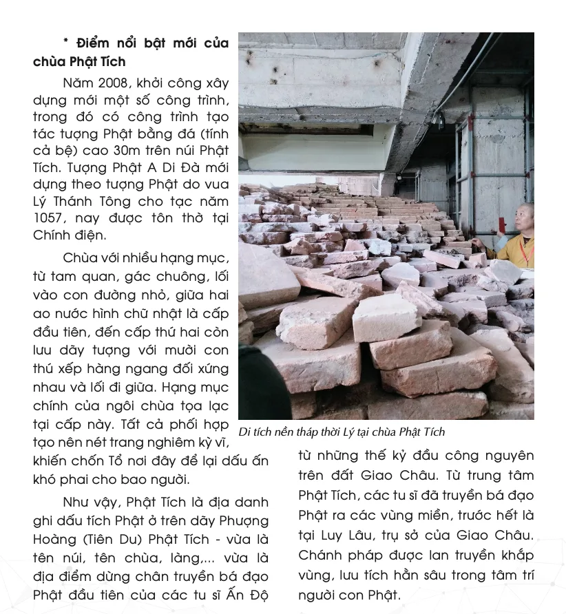 Nét độc đáo chùa cổ Phật Tích tỉnh Bắc Ninh